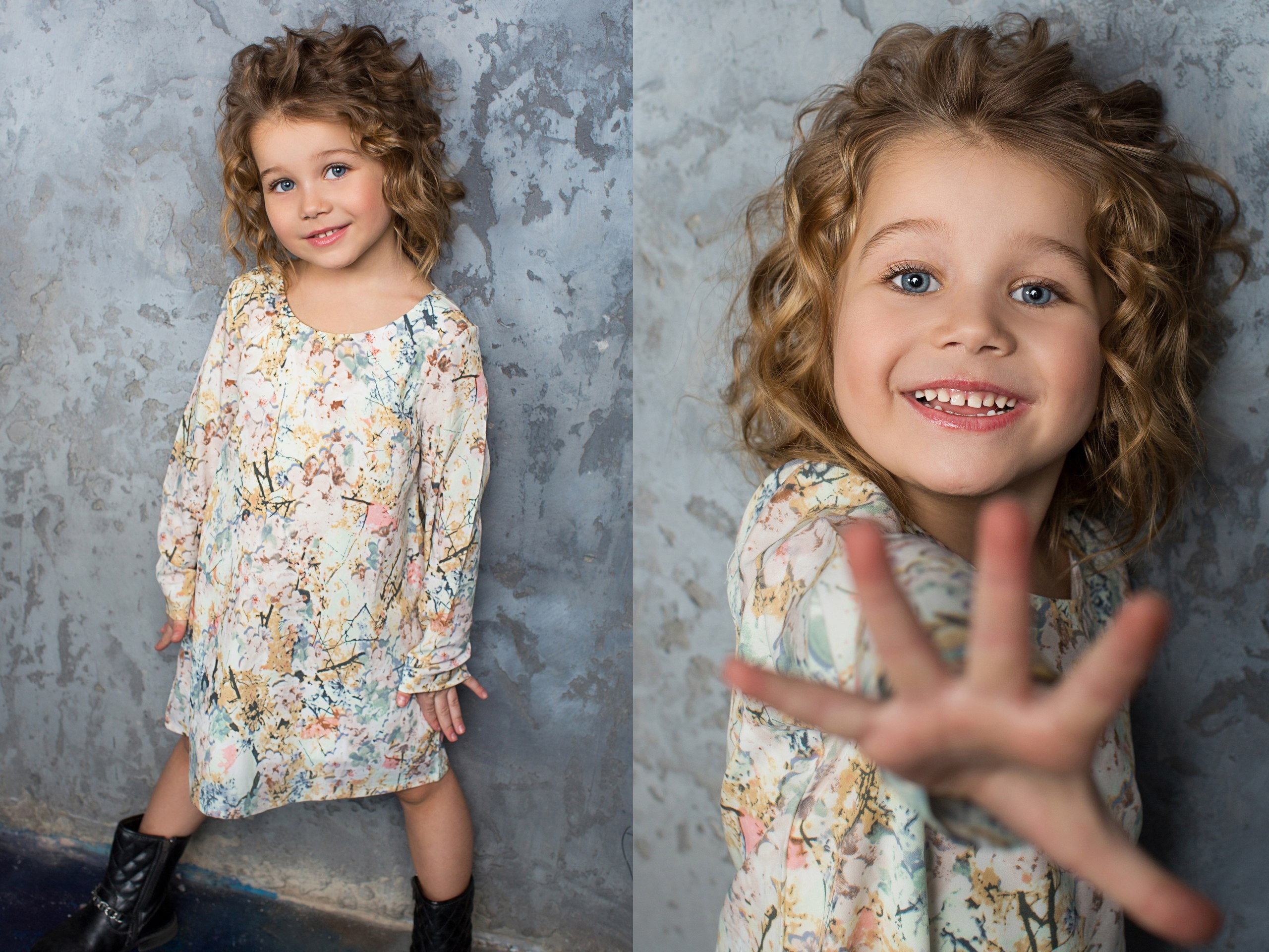 Детский портрет. Женский фотограф в Санк-Петербурге и Москве — фотосессия девушки в студии, портрет, фотосъемка