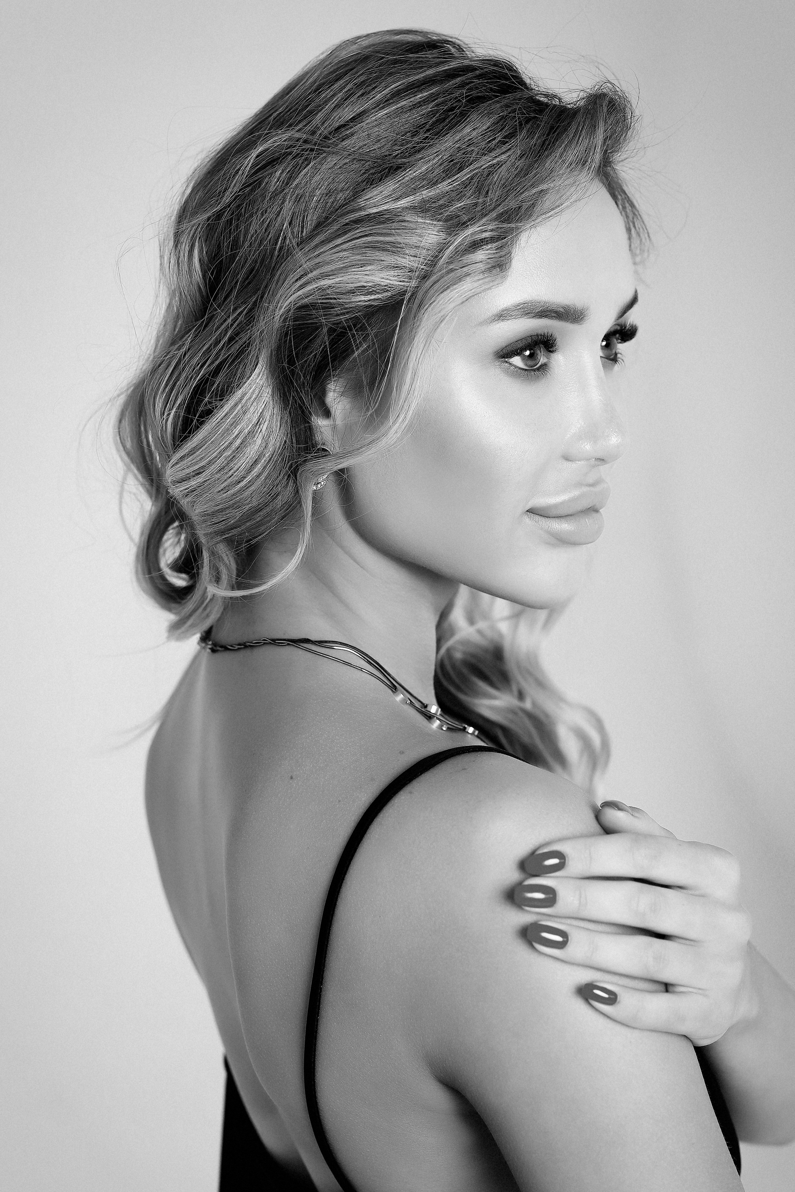 студийный портрет, женский студийный портрет, фотосессия в студии, портретный фотограф Москва, портретный фотограф Подольск