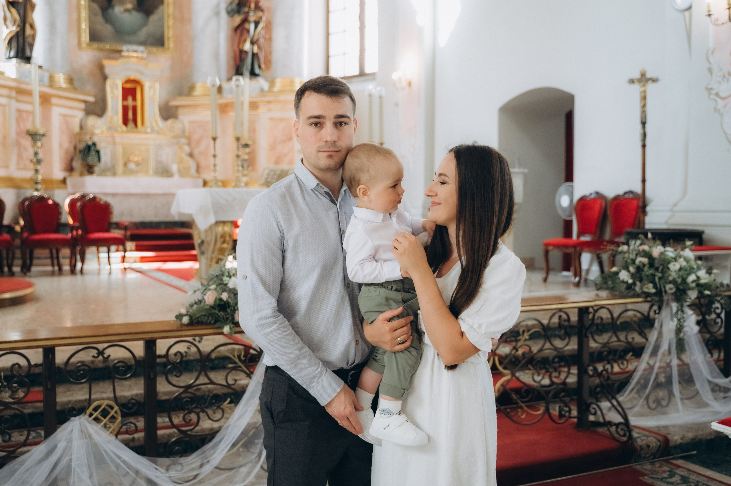 Крещение Александра (Белый Костёл). Семейный фотограф в Минске Дарья Дреко