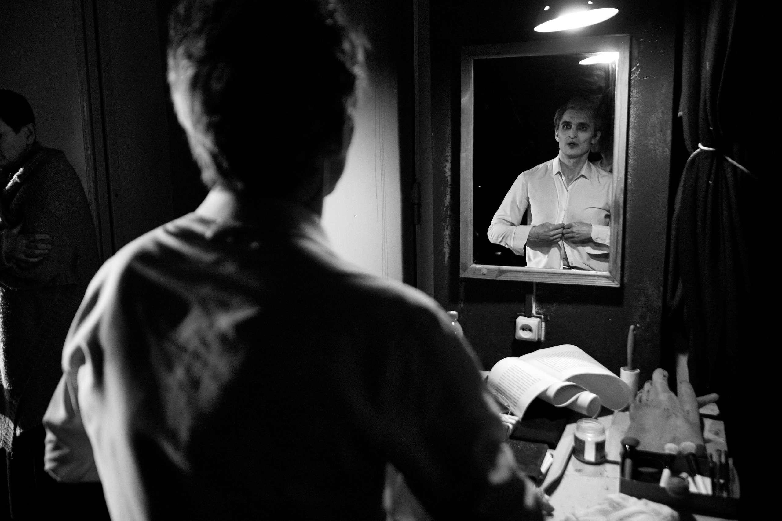 За кулисами. Фотограф Юлия Маринина