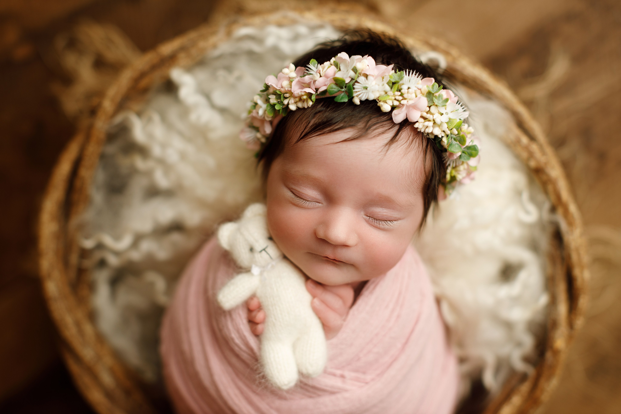 Новорожденные. Алена. Профессиональная детская и семейная фотостудия в Краснодаре