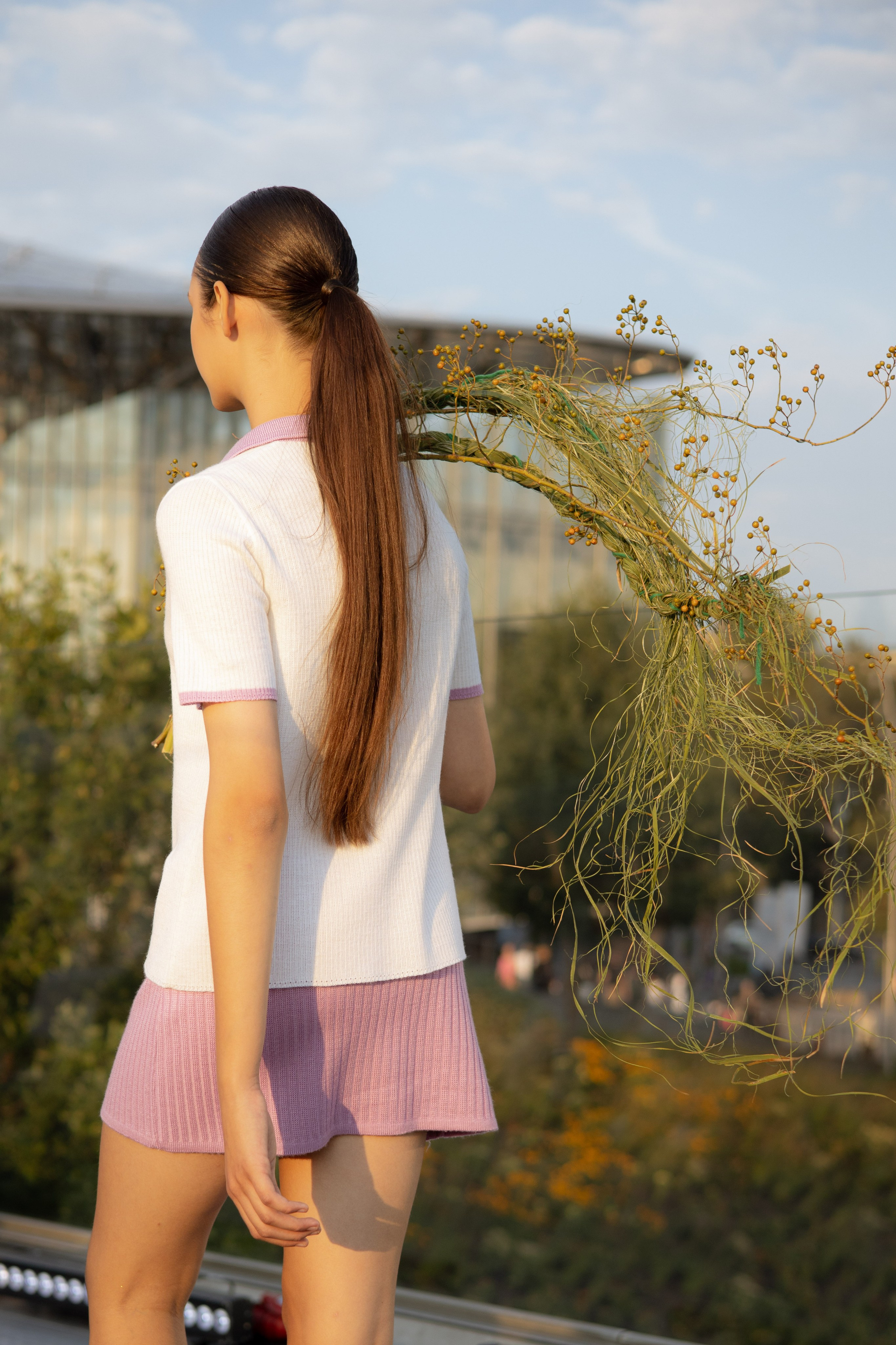 Модный показ. Парящий мост. Оформление свадеб, декор свадеб Вера Маркова, Москва