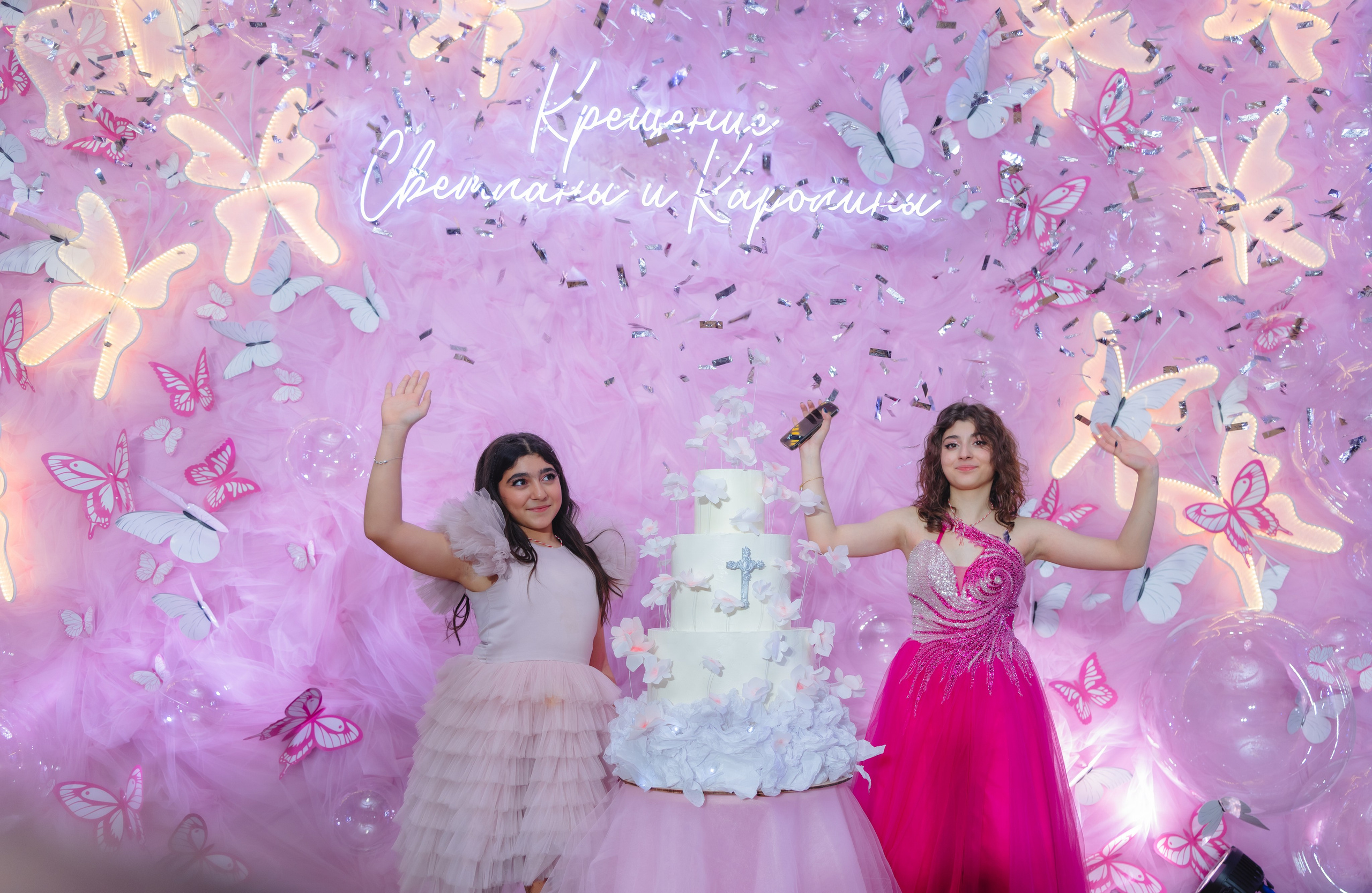 Крещение Светлана и Каролина. Фотограф Астафьева Мария