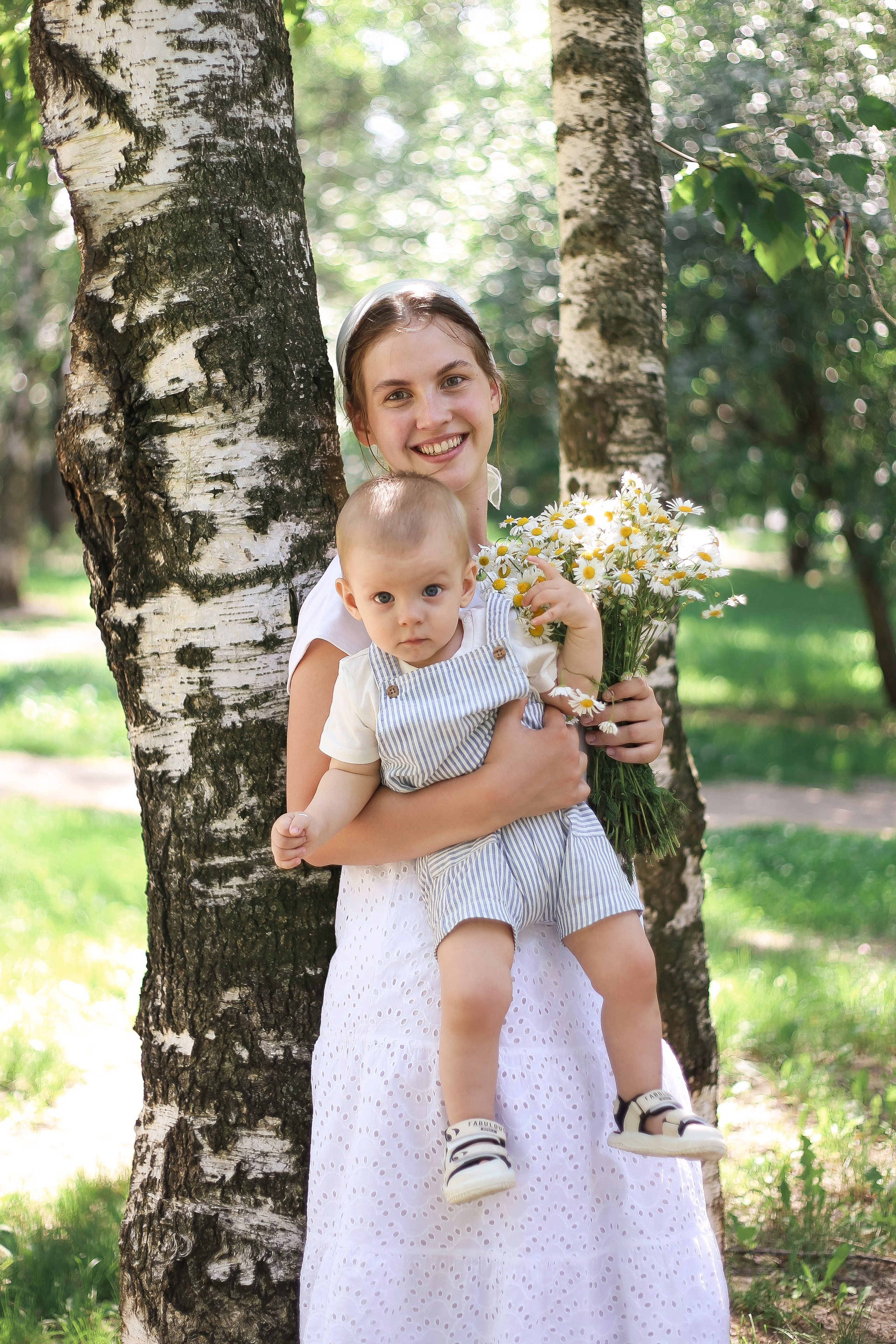 Годик с ромашками. Семейный и детский фотограф в Перми Ольга Кошелева