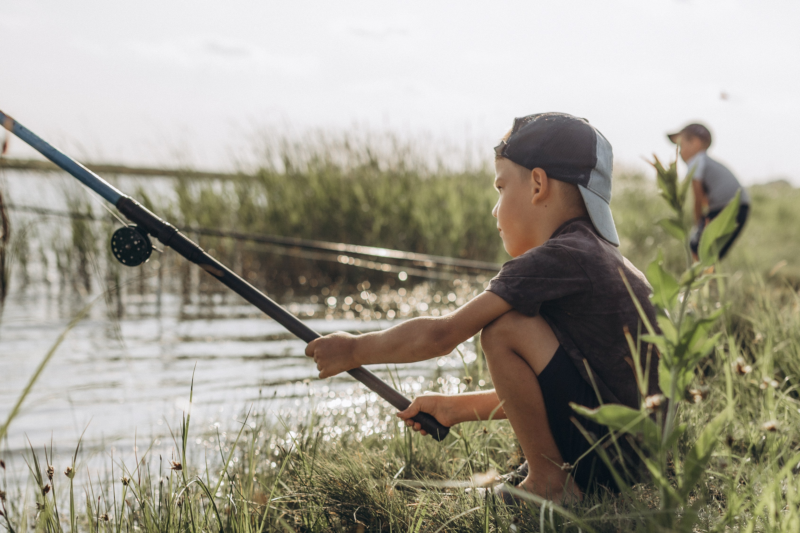 Семейная рыбалка. Семейный фотограф lifestyle в Новосибирске Елена Шпилевая