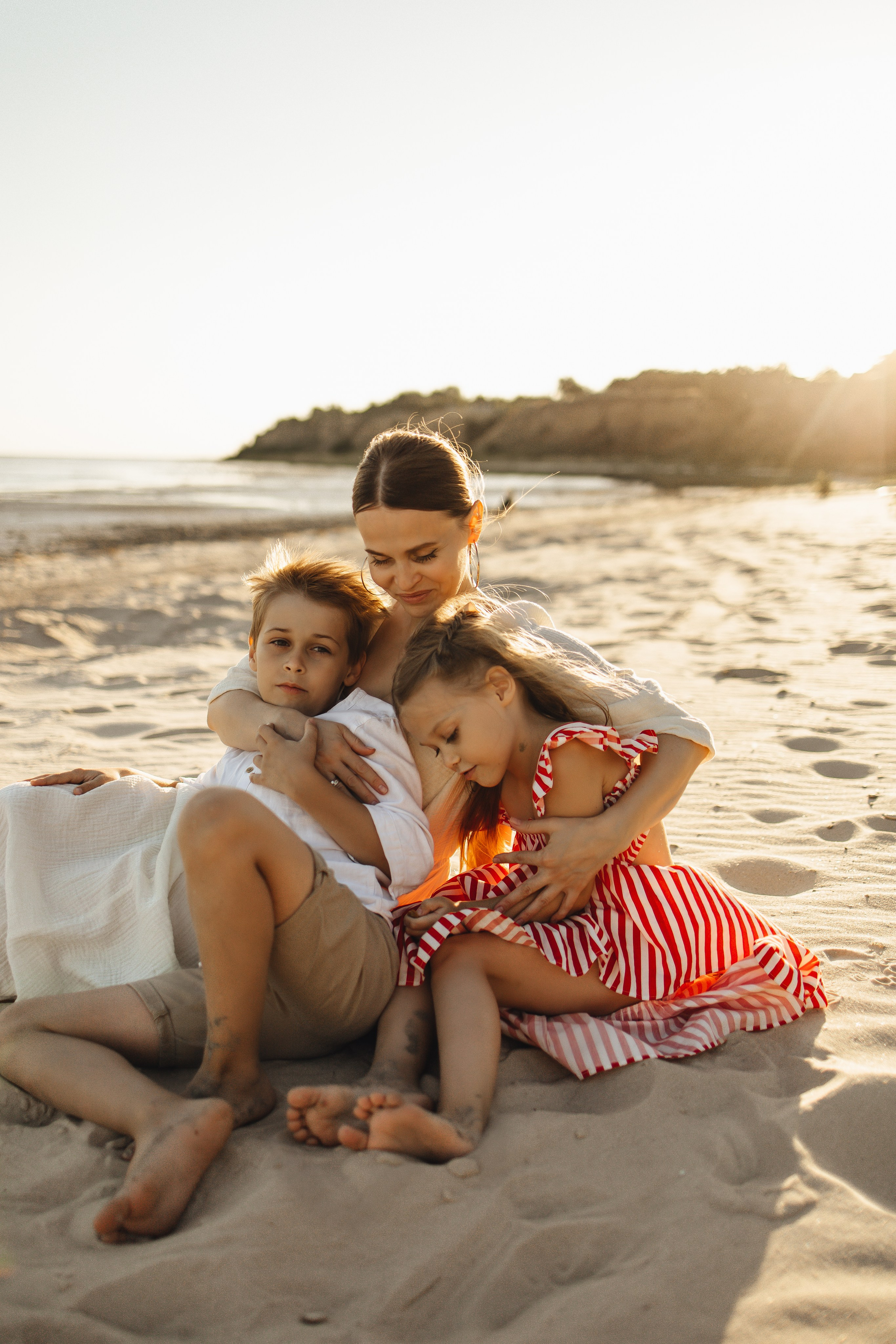 Летняя история на берегу. Семейный и детский фотограф, таганрог, ростов-на-дону