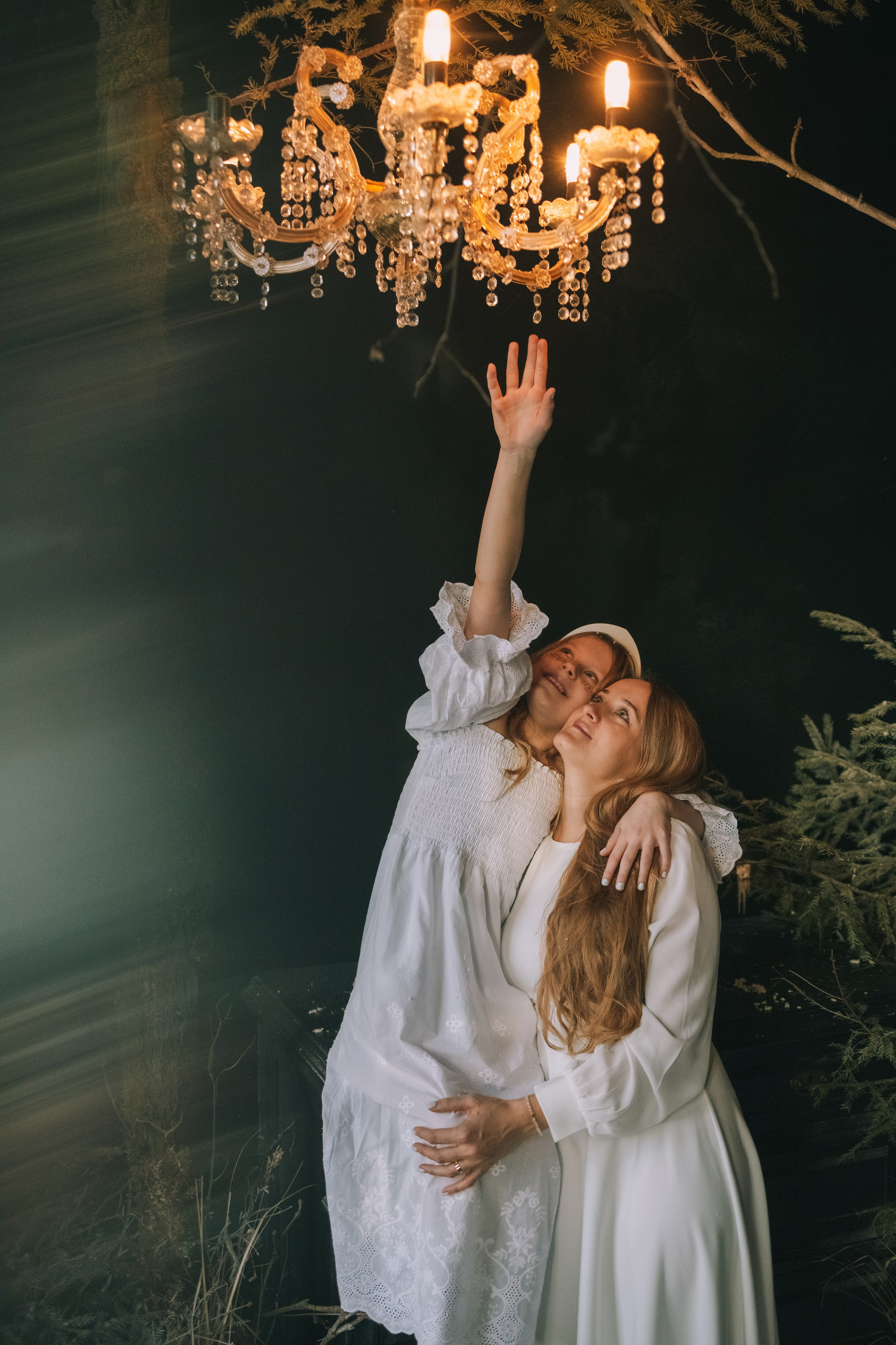 Волшебный зимний лес. Семейный и детский фотограф в Москве Анна Чертополох