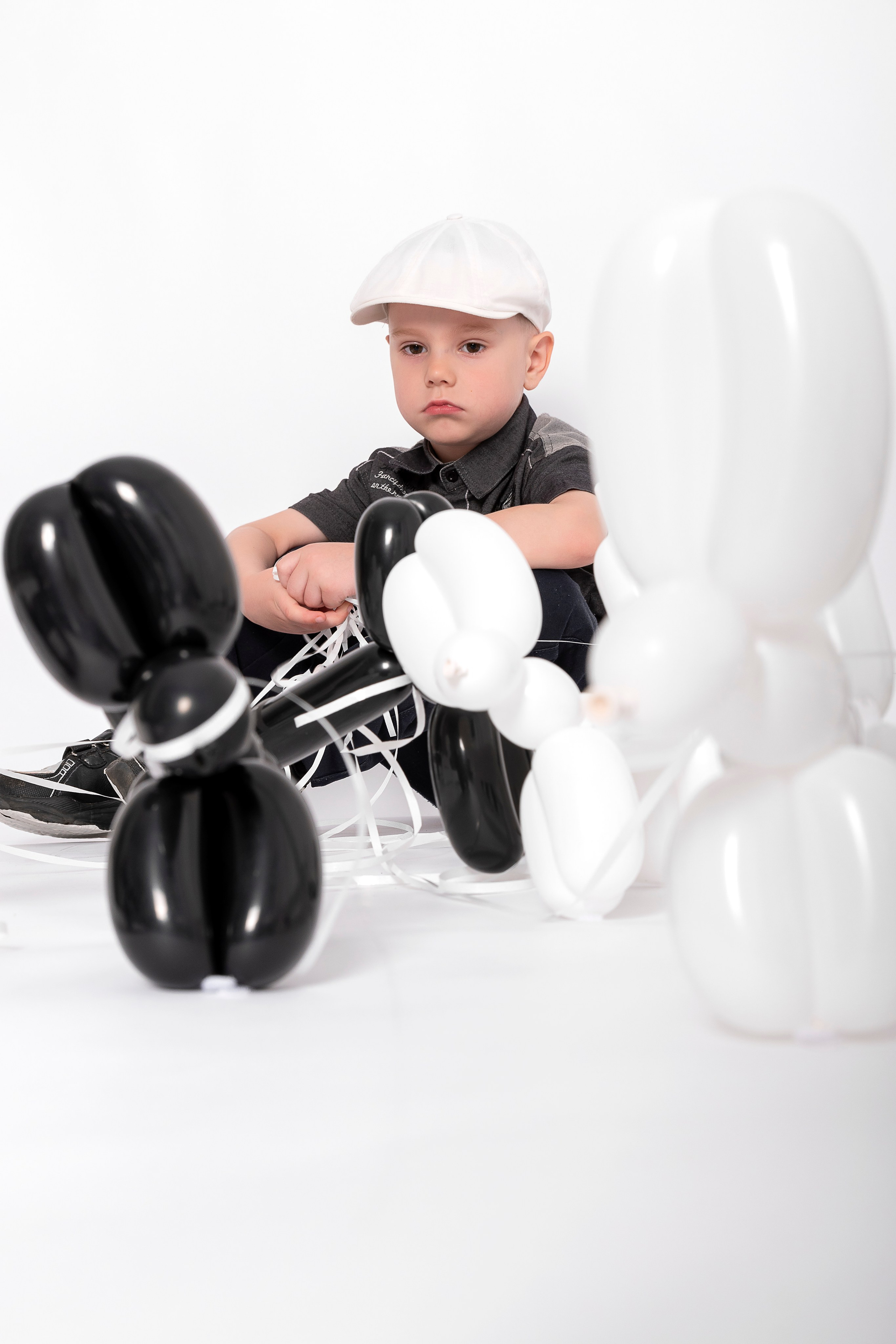 Фотосессия с воздушными собачками для Максима. Фотограф Наталья Жильцова