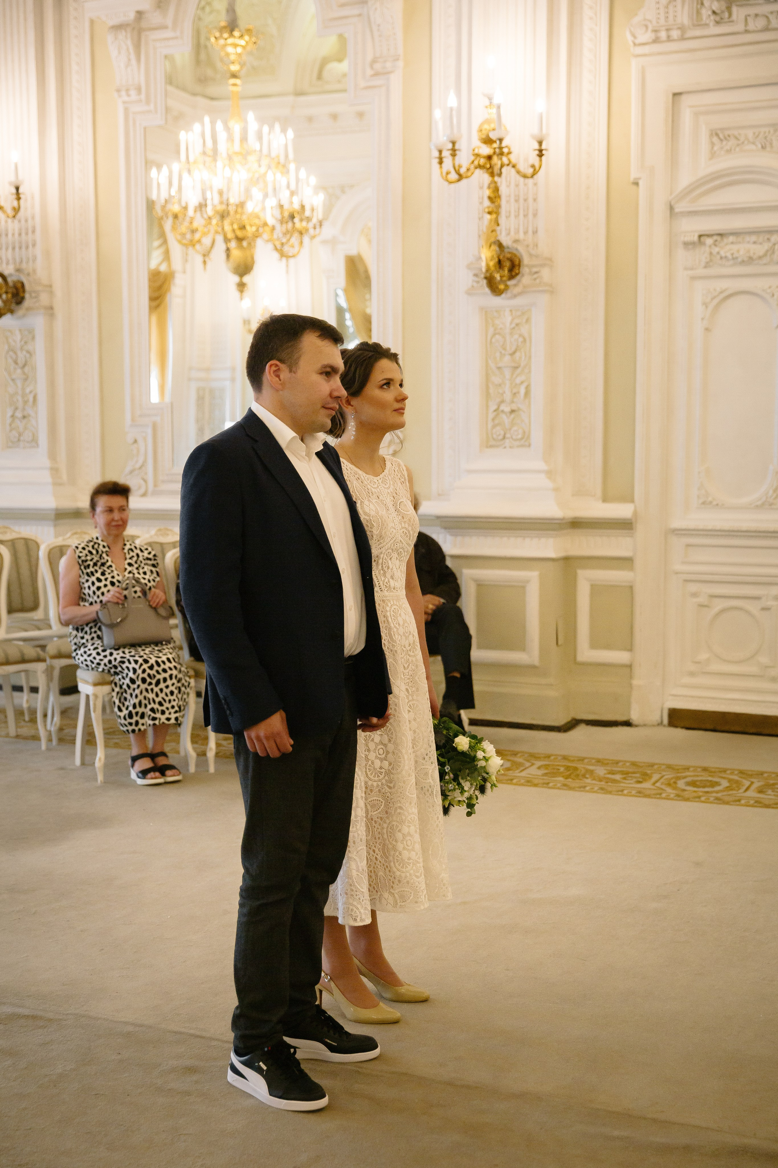 ДВОРЕЦ № 1 | Июль, Исаакиевская площадь. Свадебный фотограф в Санкт-Петербурге Полина Корзухина