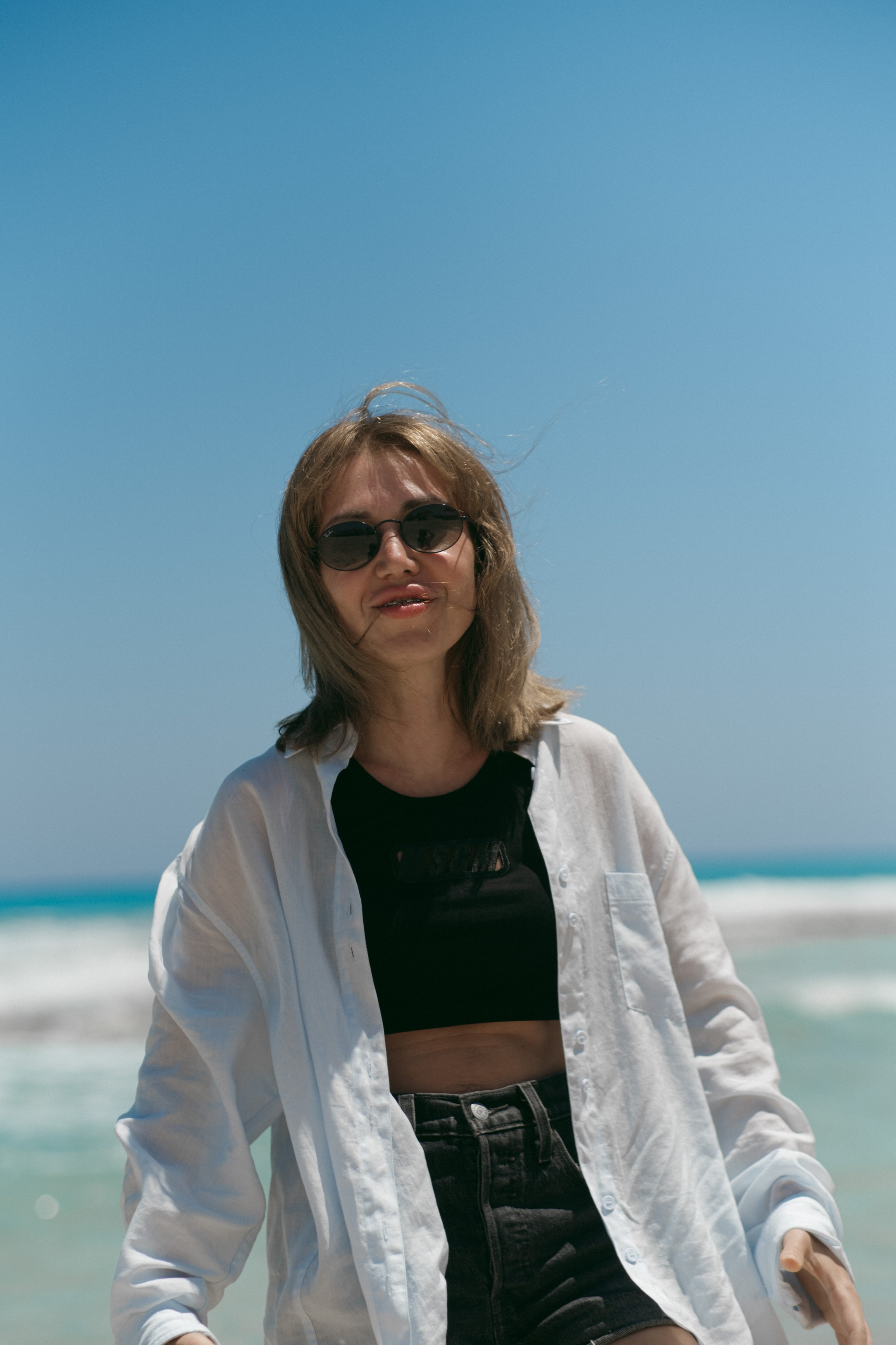 Roza and family. Egypt. Portrait photographer Olga Prokopova based in Budapest