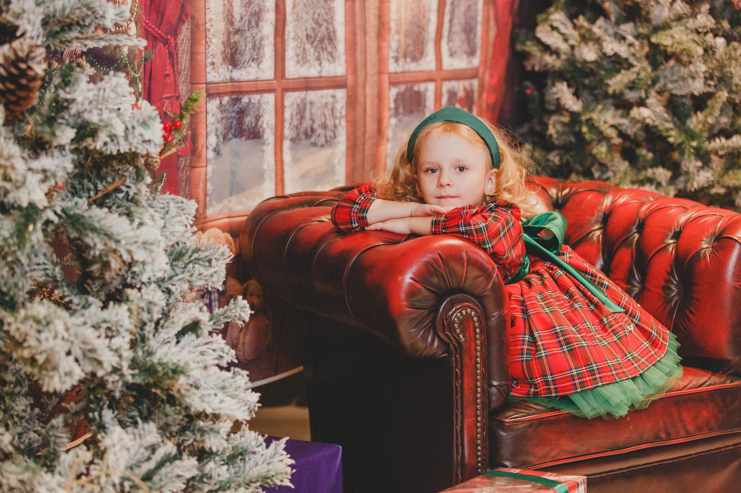 Новогодние малыши Анечка и Лёва. Семейный и детский фотограф в Москве Мария Быкова