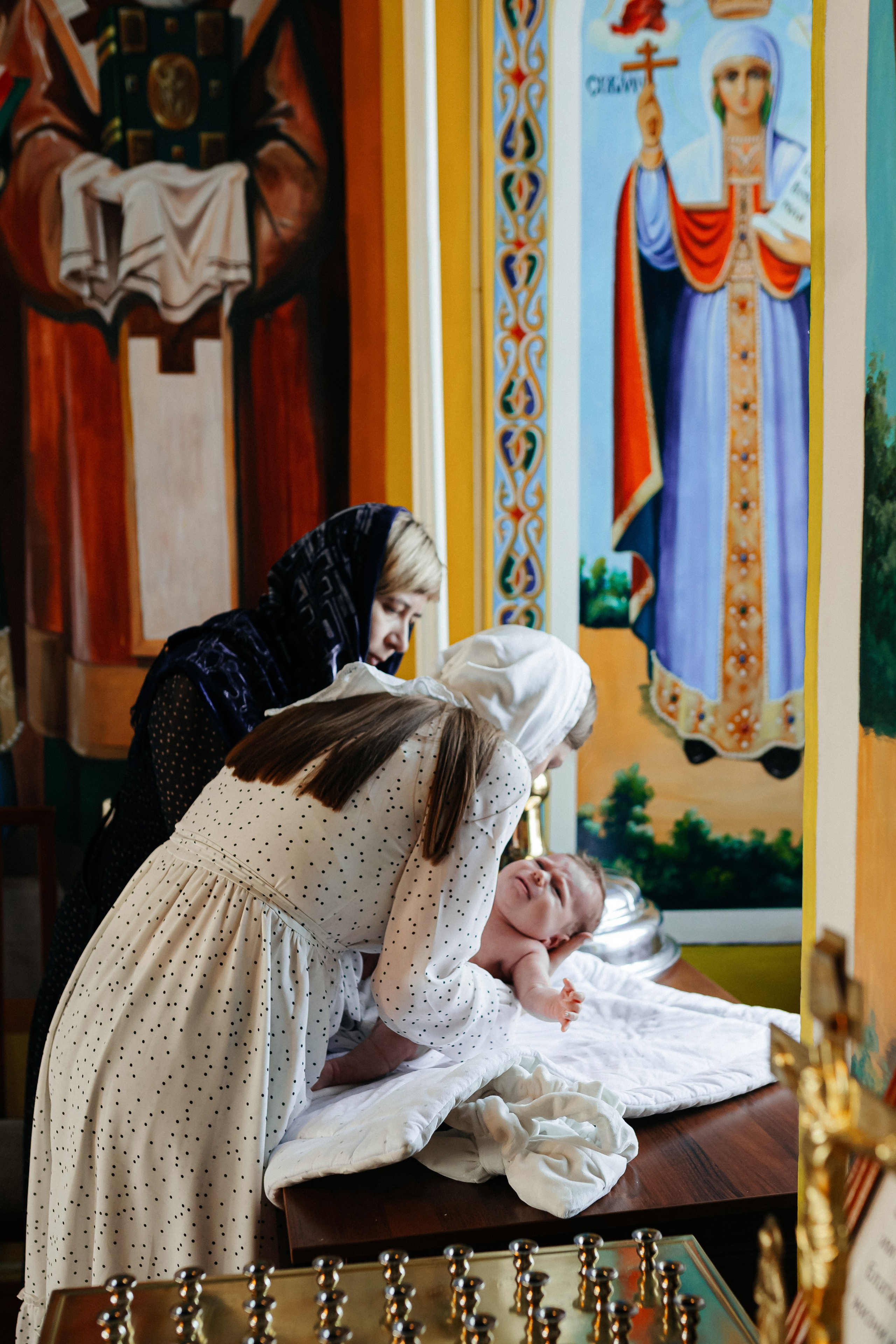 Фотосъемка крещения. Фотограф Ким Наталья в Красноярске