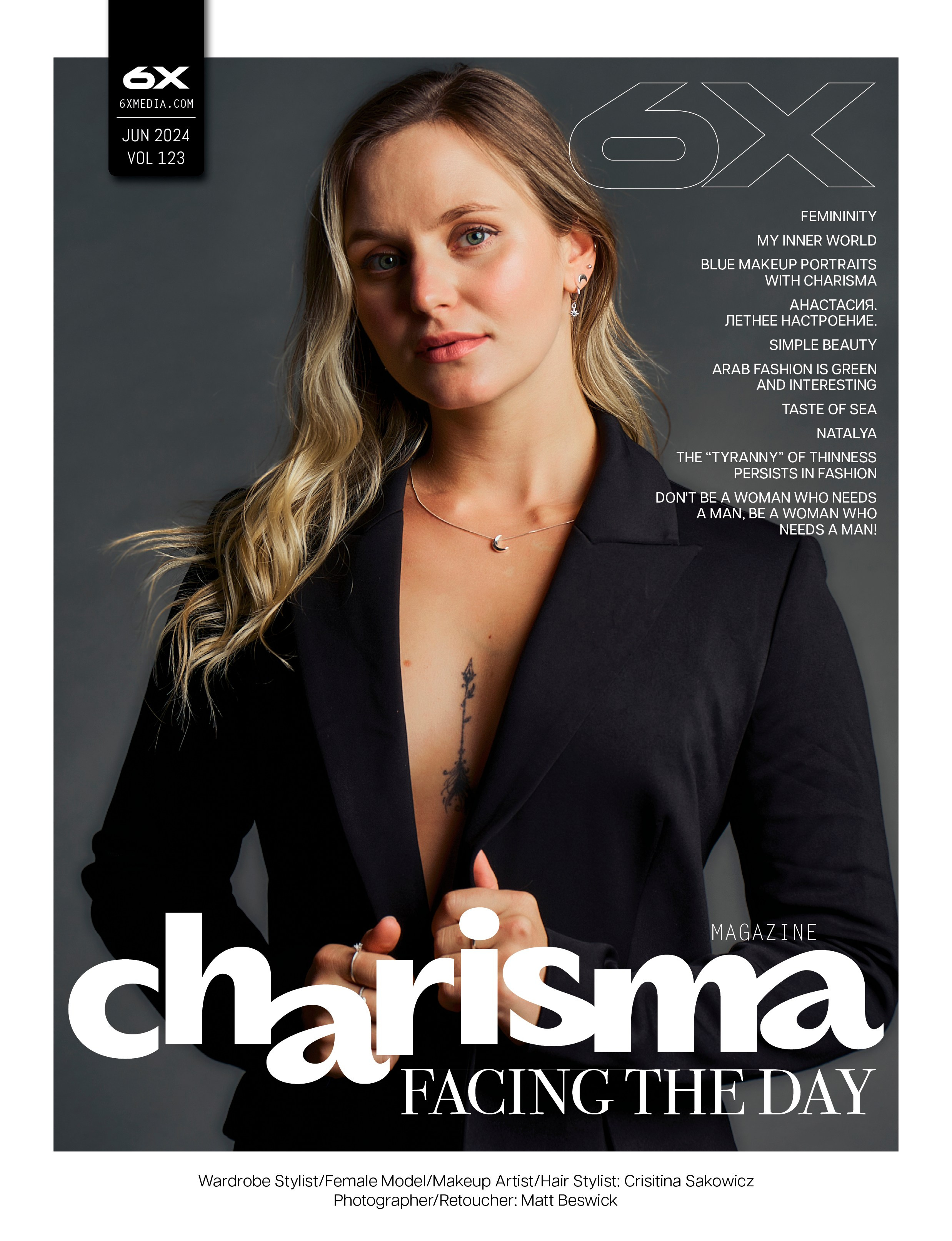 Charizma Vol 123. Фотограф Ким Наталья в Красноярске