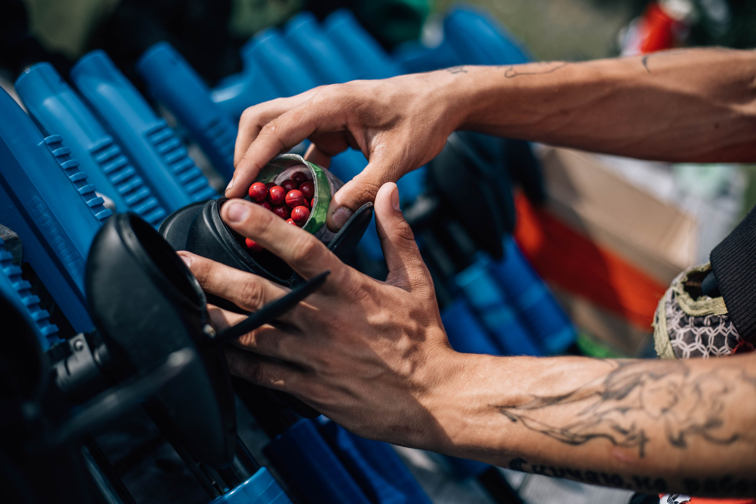 Пейнтбол. Семейный и детский лайфстайл фотограф Юлиана Дрот Красноярск
