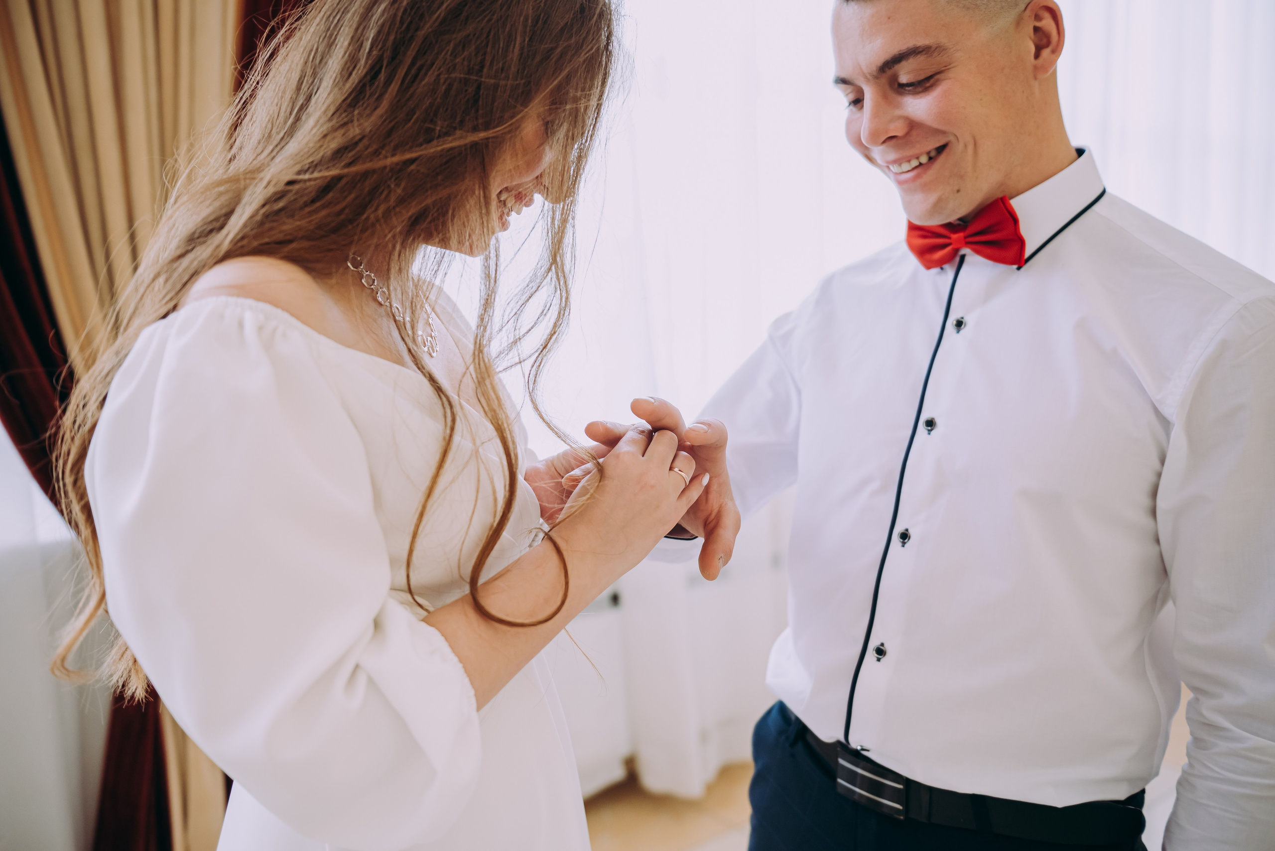 Свадебная фотосессия в центральном загсе в г. Кемерово