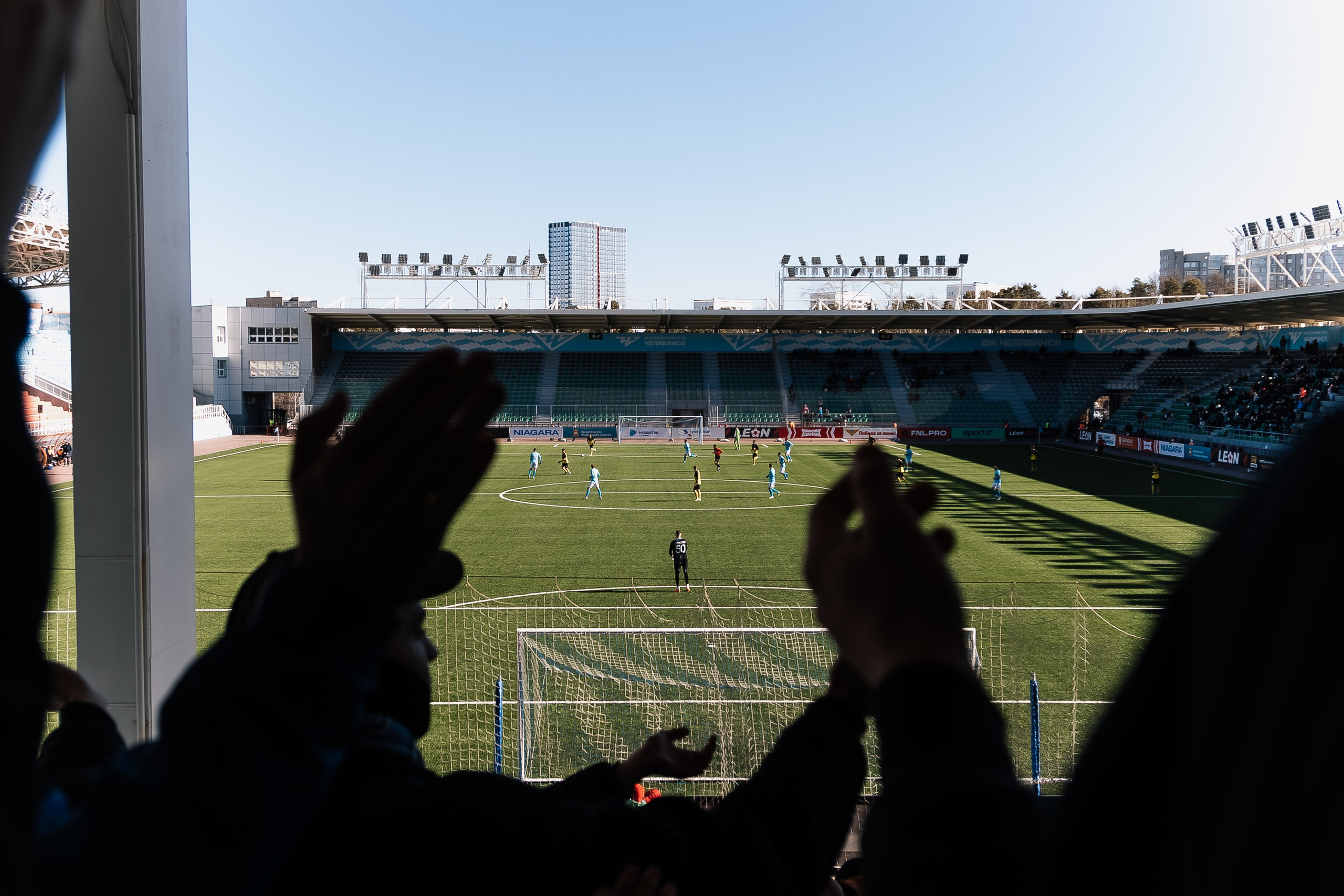 ФК Челябинск х ФК Волга. Репортажный фотограф Макс Брагин