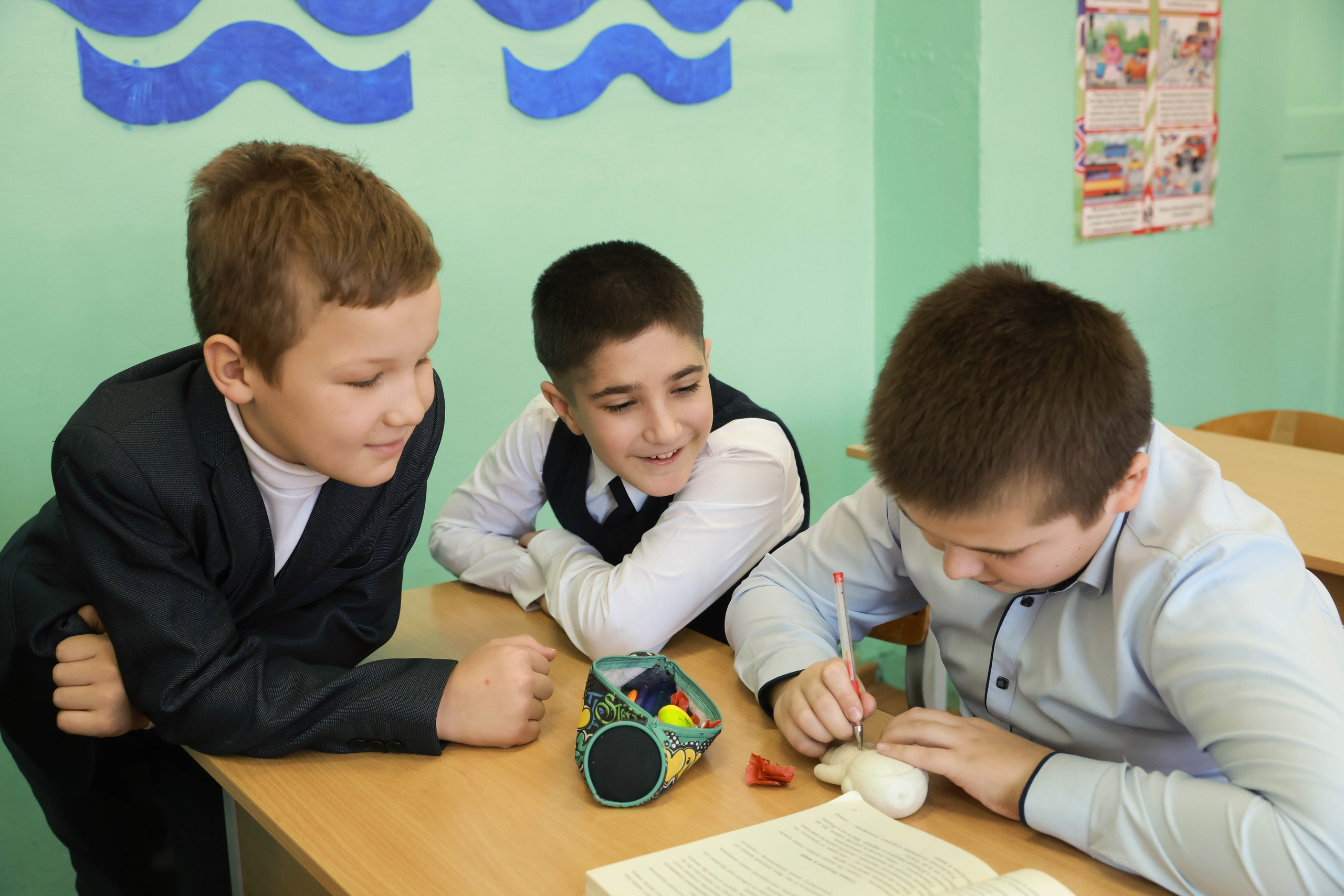 Школьники. Мультифотограф Динара Ахмедзянова