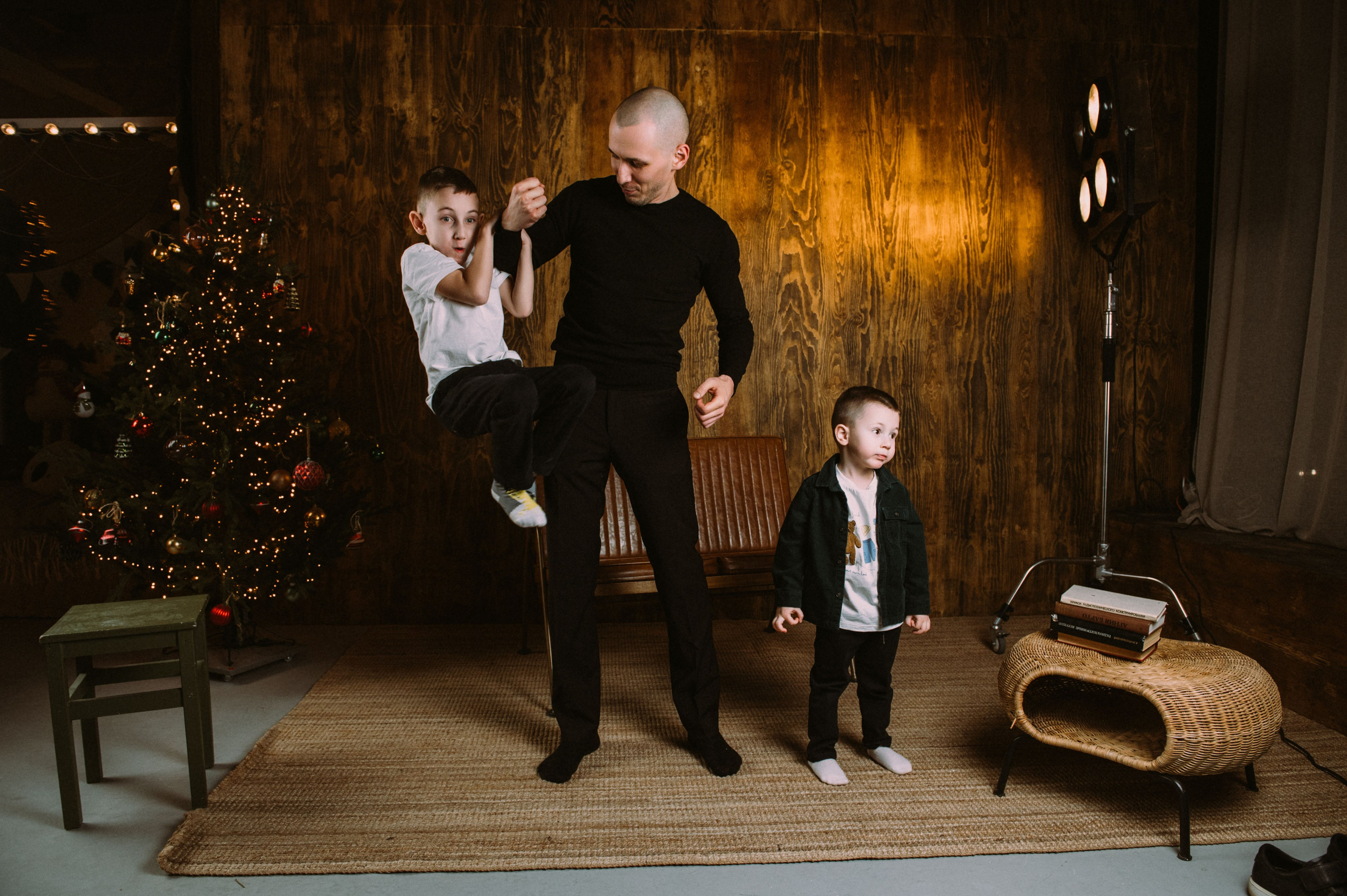 Большая семья собралась вместе на Новый год. Фотограф в Сургуте Светлана Гибадуллина