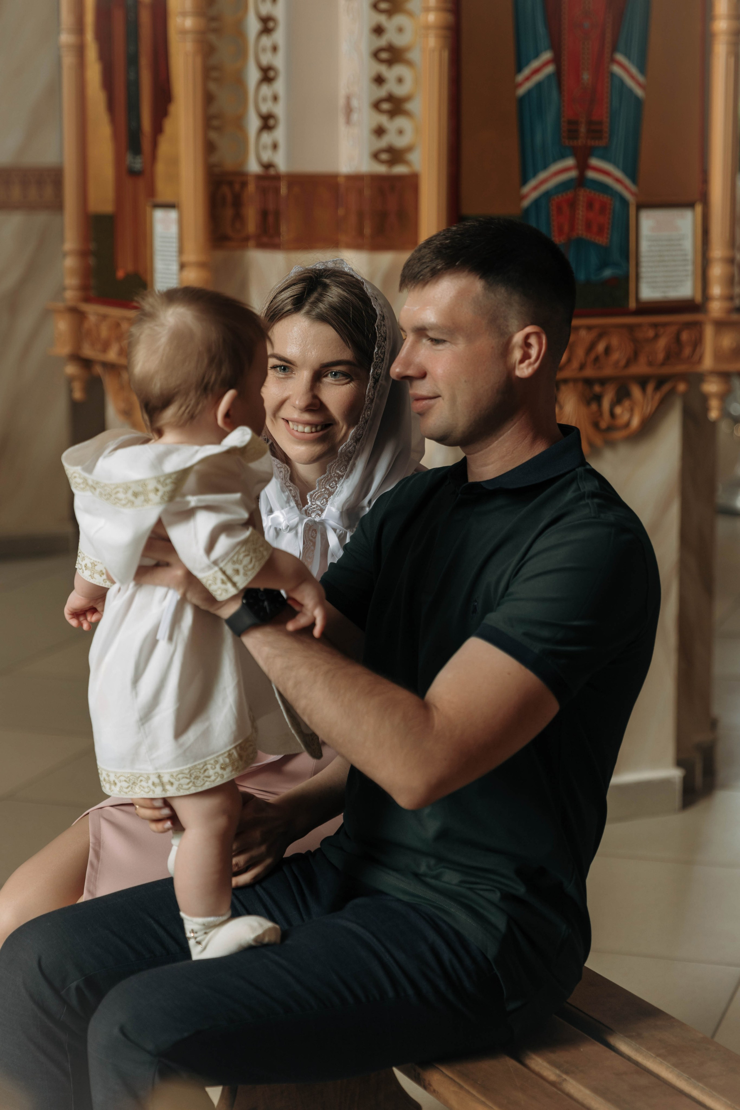 Таинство Крещения Даниила. Фотограф Сальск Катерина