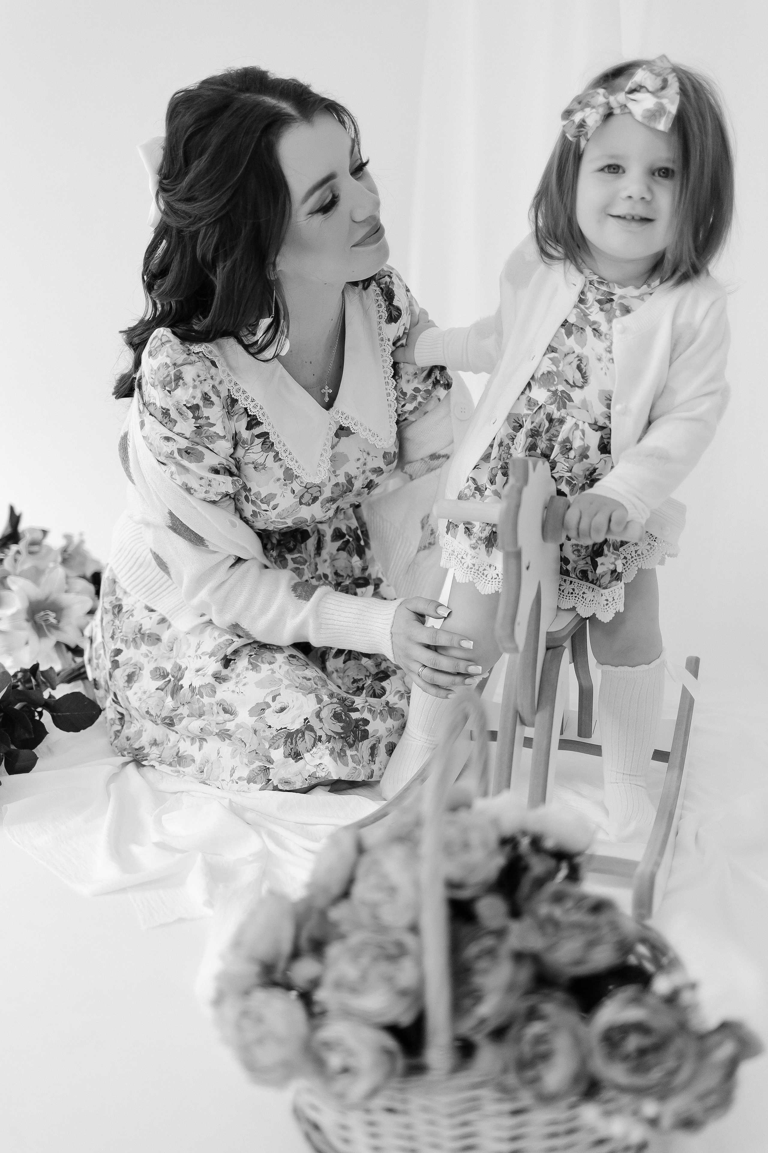 Мама и дочь. Свадебный фотограф Кропоткин Краснодар