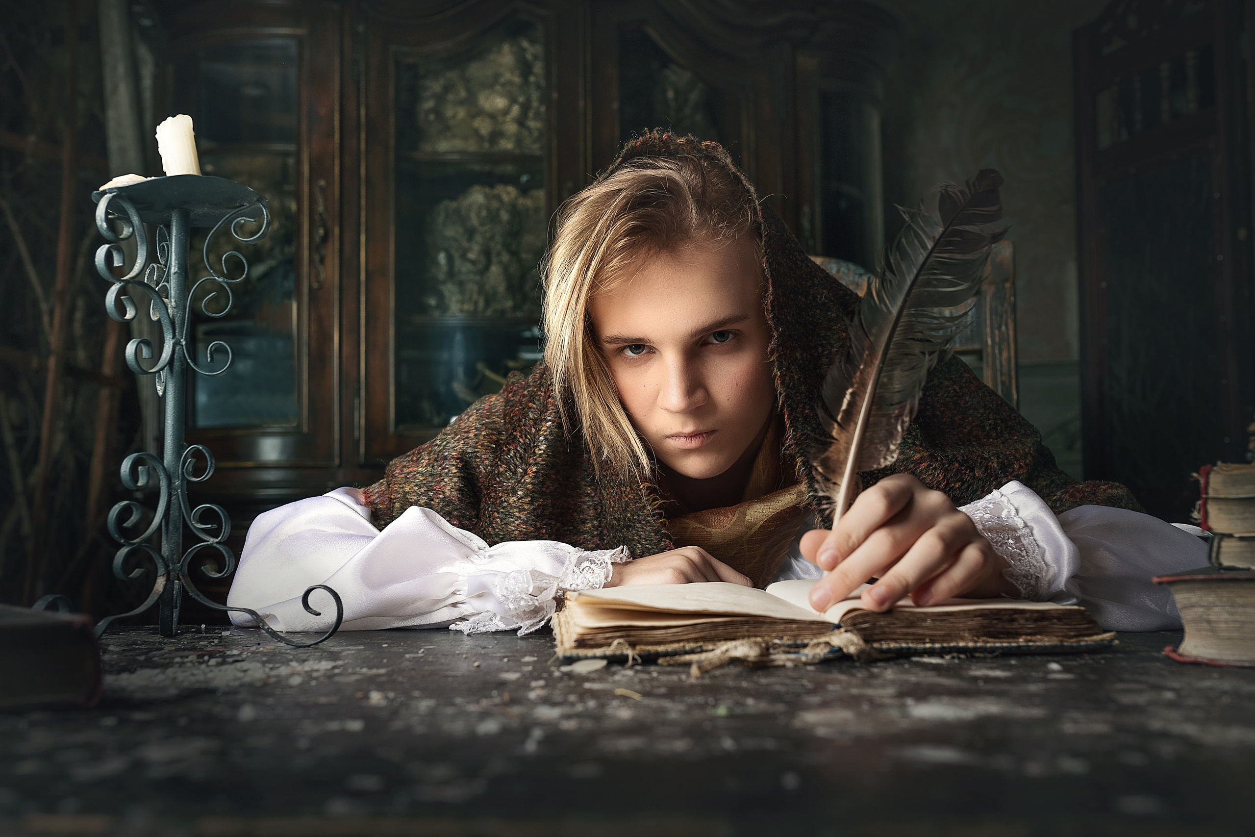 Сказочная фотосессия в студии в Москве. Актерское и модельное портфолио. Фотограф в Москве Екатерина Коломеец