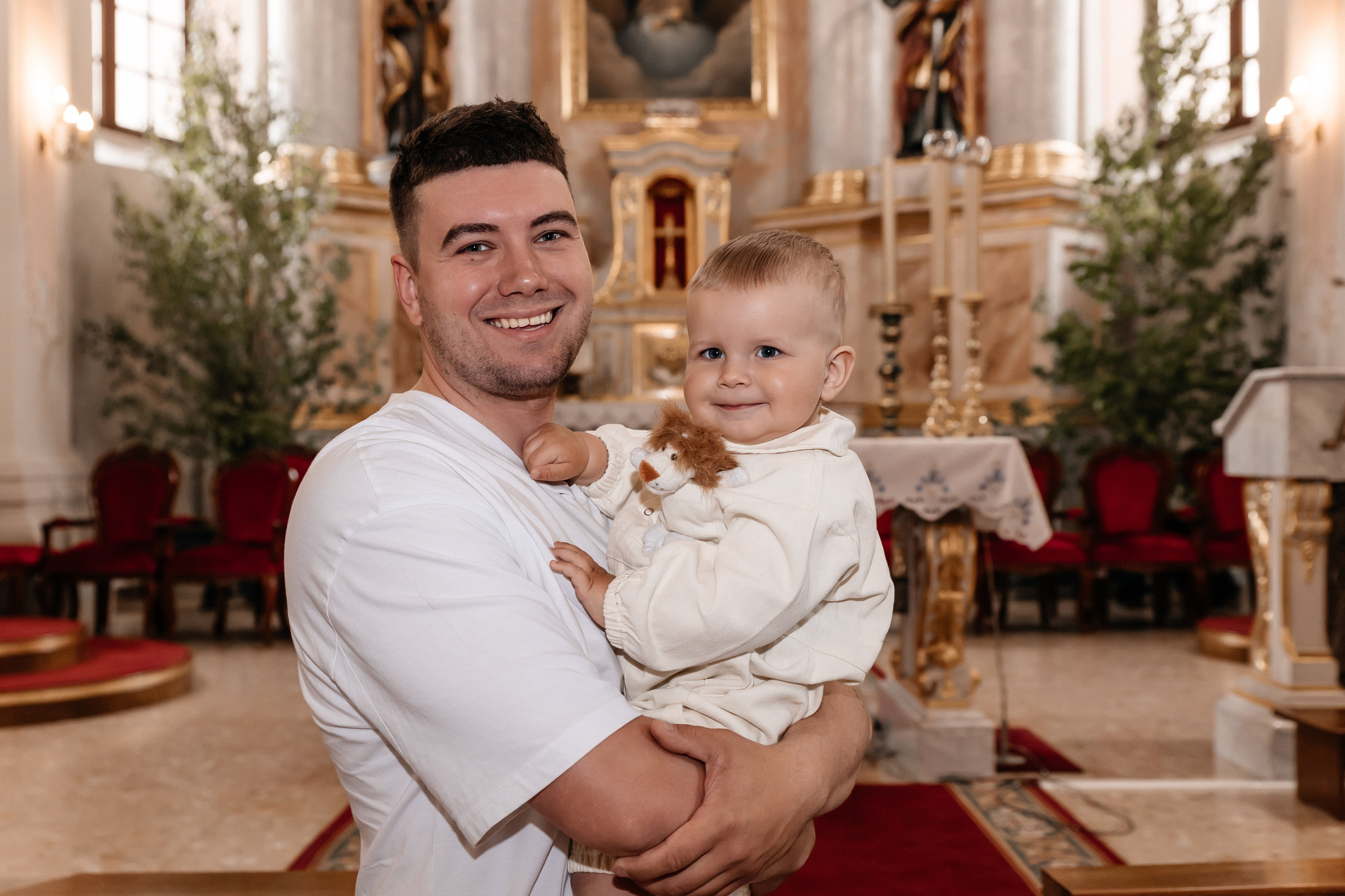 Крещение Макара. Семейный фотограф Минск Усова Ольга