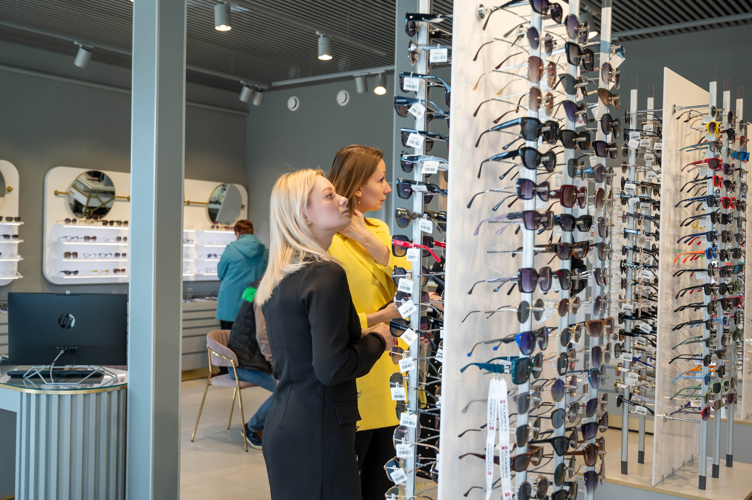 Съёмка открытия оптики