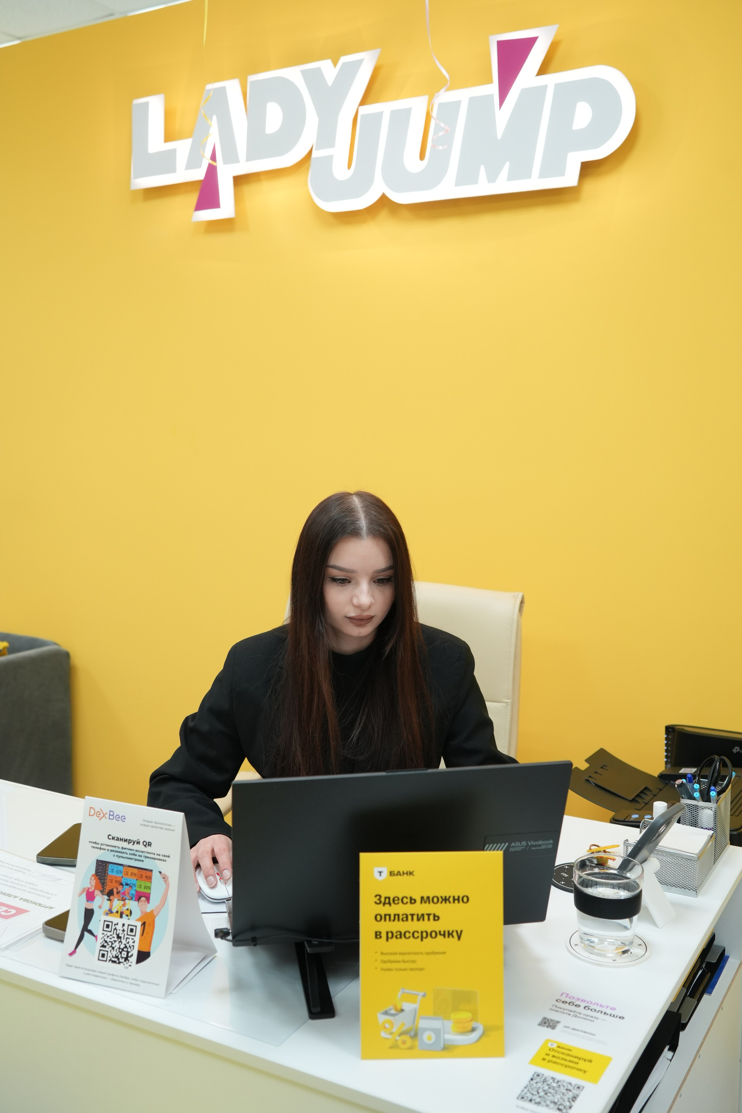 Открытие батутного центра «Lady Jump». Видеограф и Фотограф в Москве