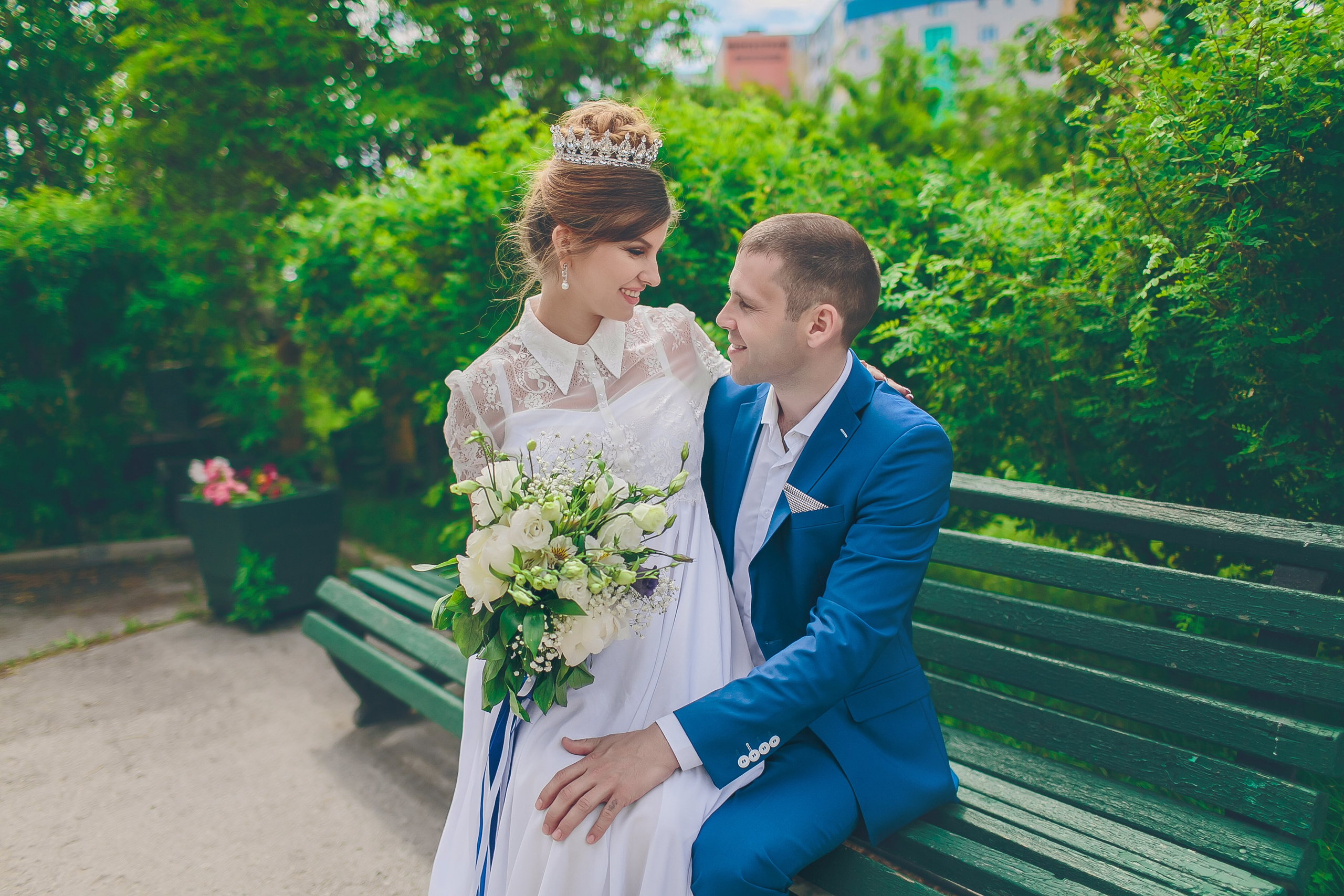 Летнее свадебное фото. Фотограф Надежда Куин, Якутск