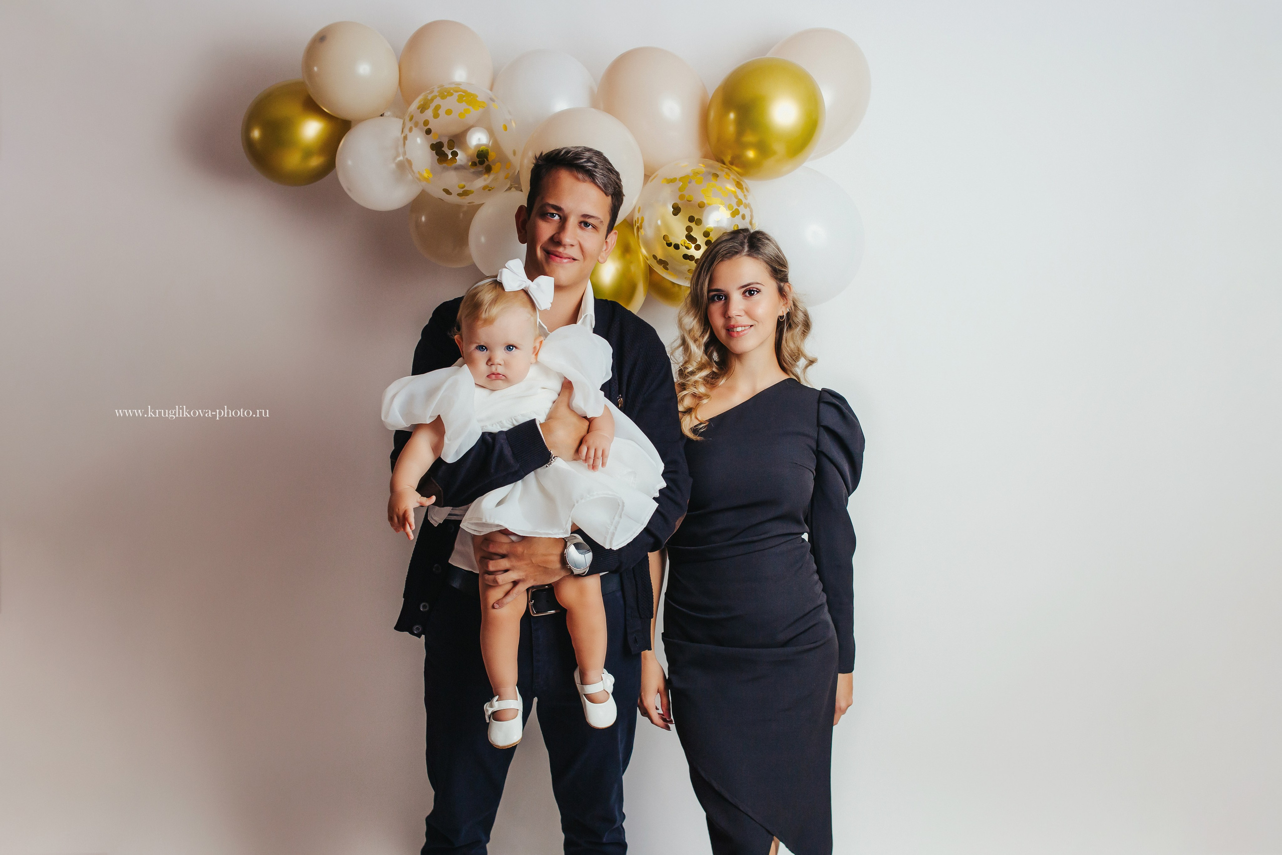 Фотосессия годика для девочки. Фотограф новорожденных и детский в Сергиевом Посаде Кругликова Юлия