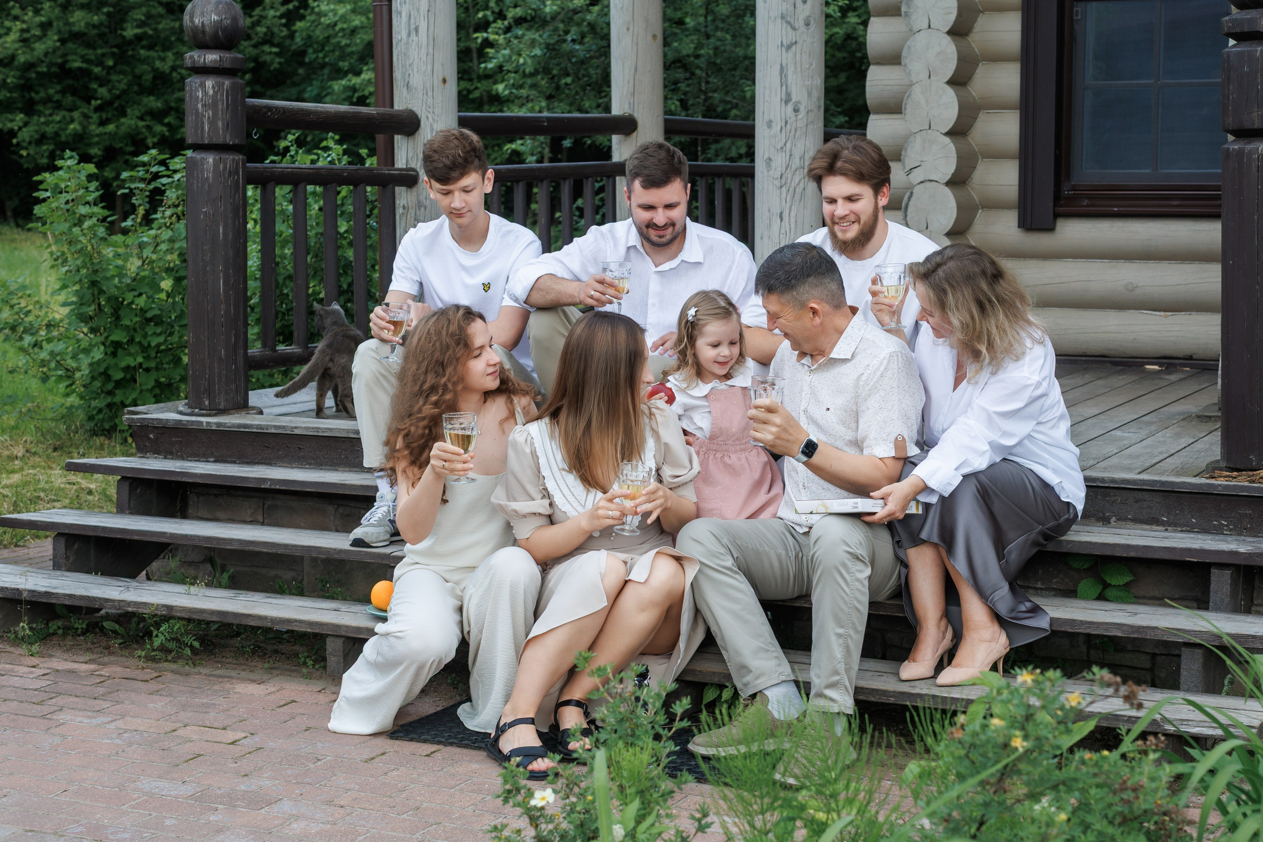 Юбилей папы. Детский и семейный фотограф Мария Киселёва. Москва