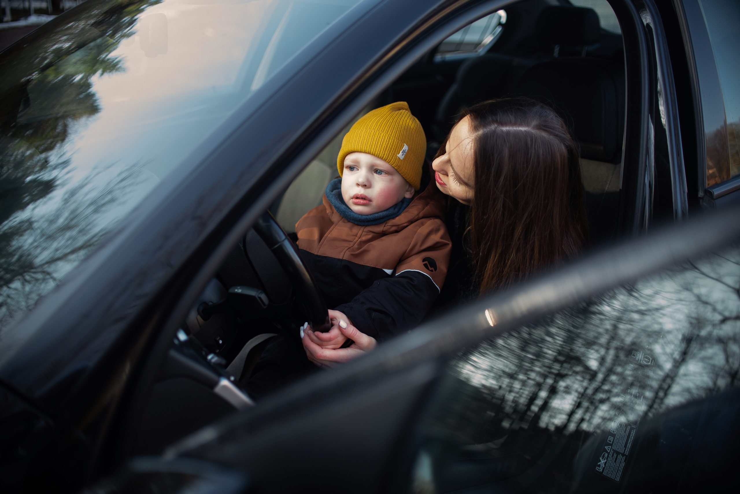 Екатерина, Артем и Родион. Семейный фотограф на выписку из роддома и крещение Минск Настя Гришук