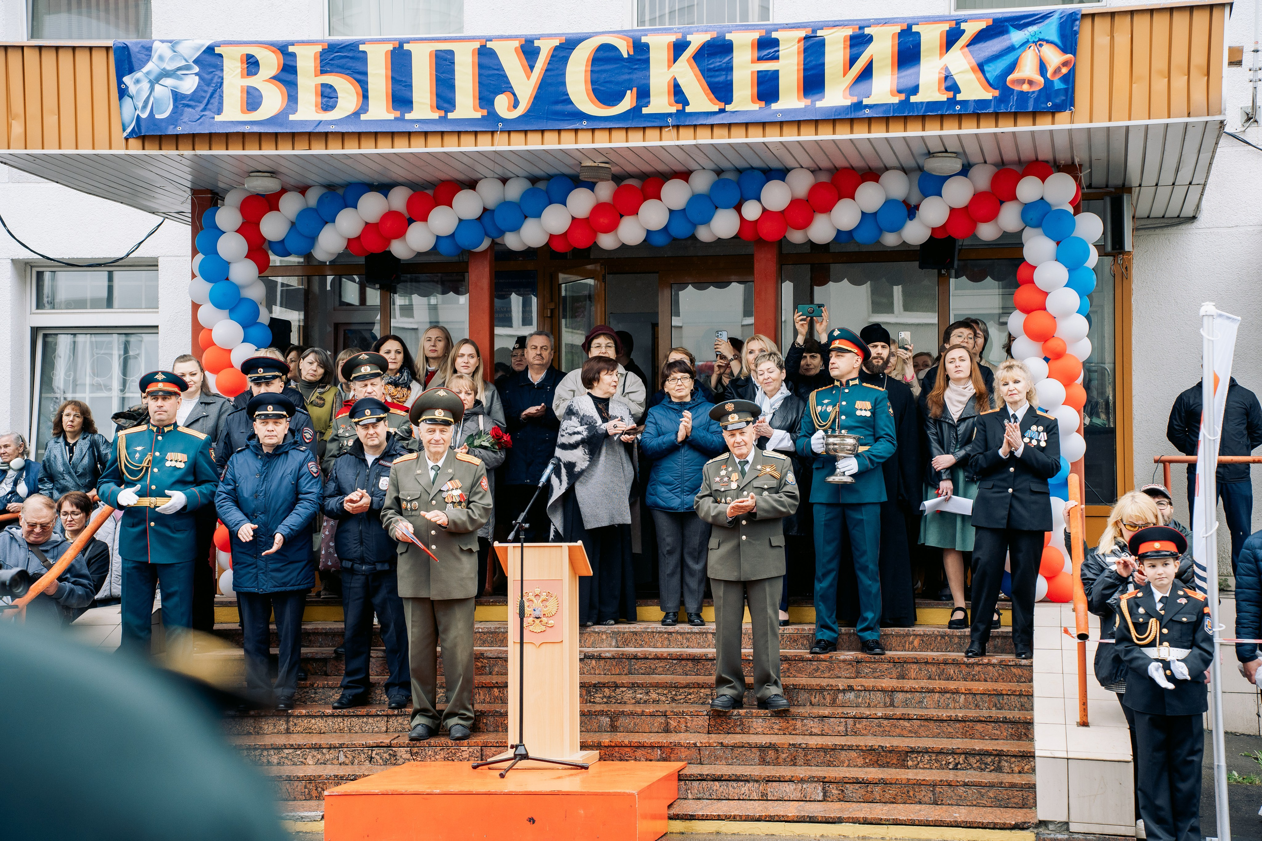 Кадеты Последний звонок. Фотограф Казакова Анастасия