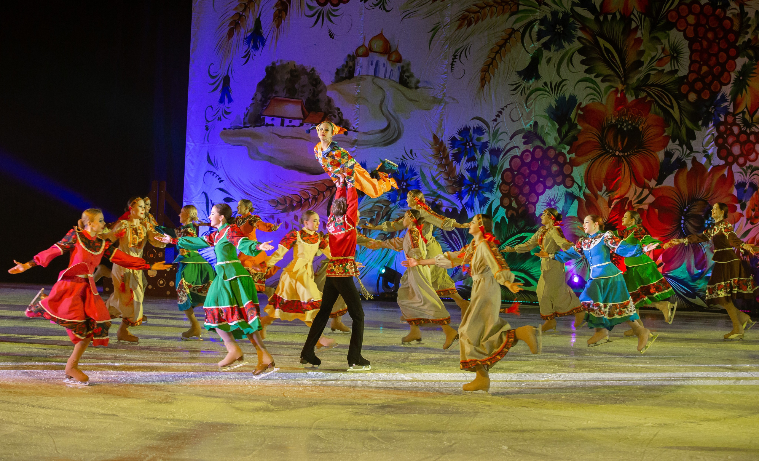 Ледовое шоу «Конёк-Горбунок». Репортажный фотограф в Москве