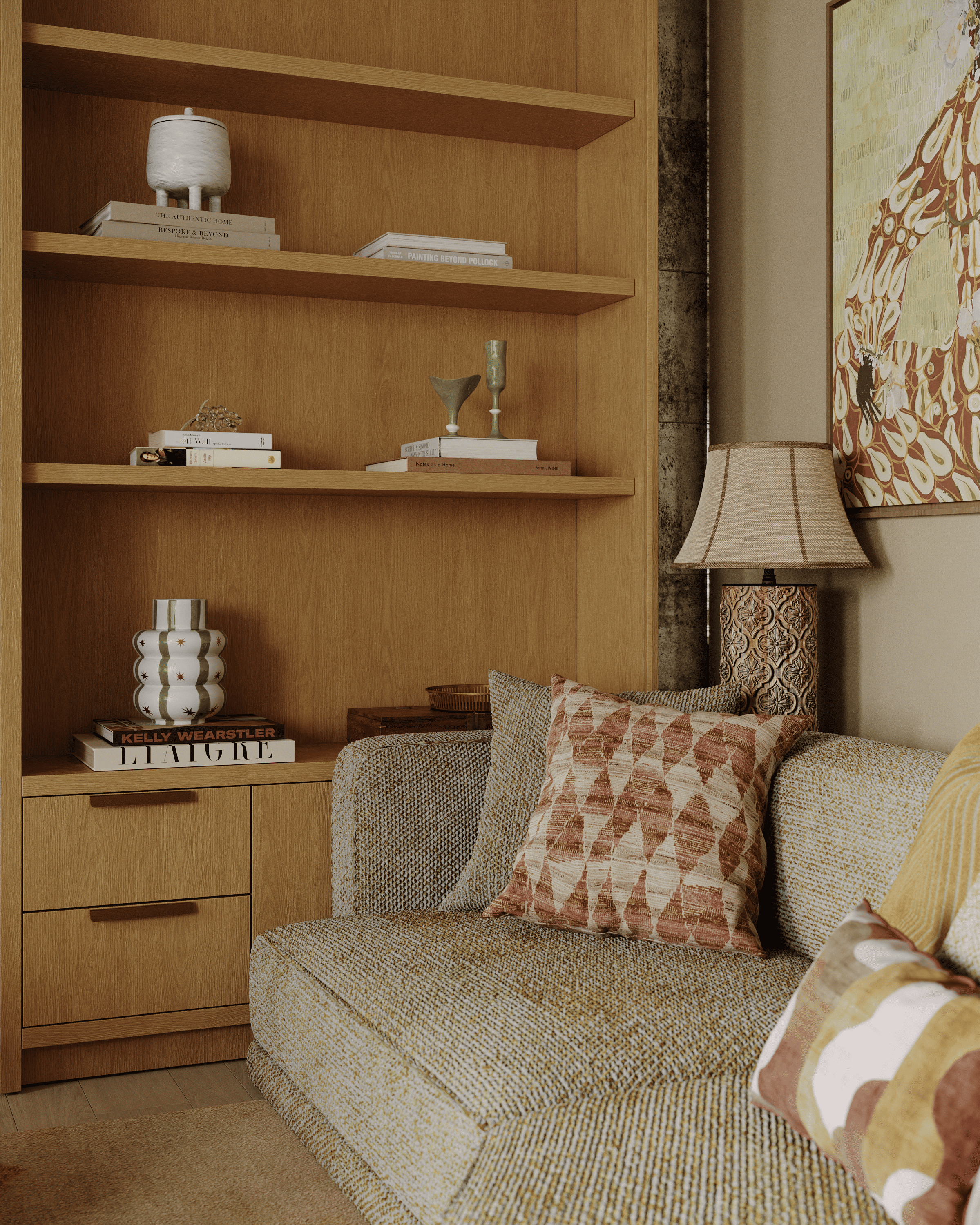 ЖК САДОВЫЕ КВАРТАЛЫ. 3D визуализация дизайна интерьера. 3D interior design visualizer