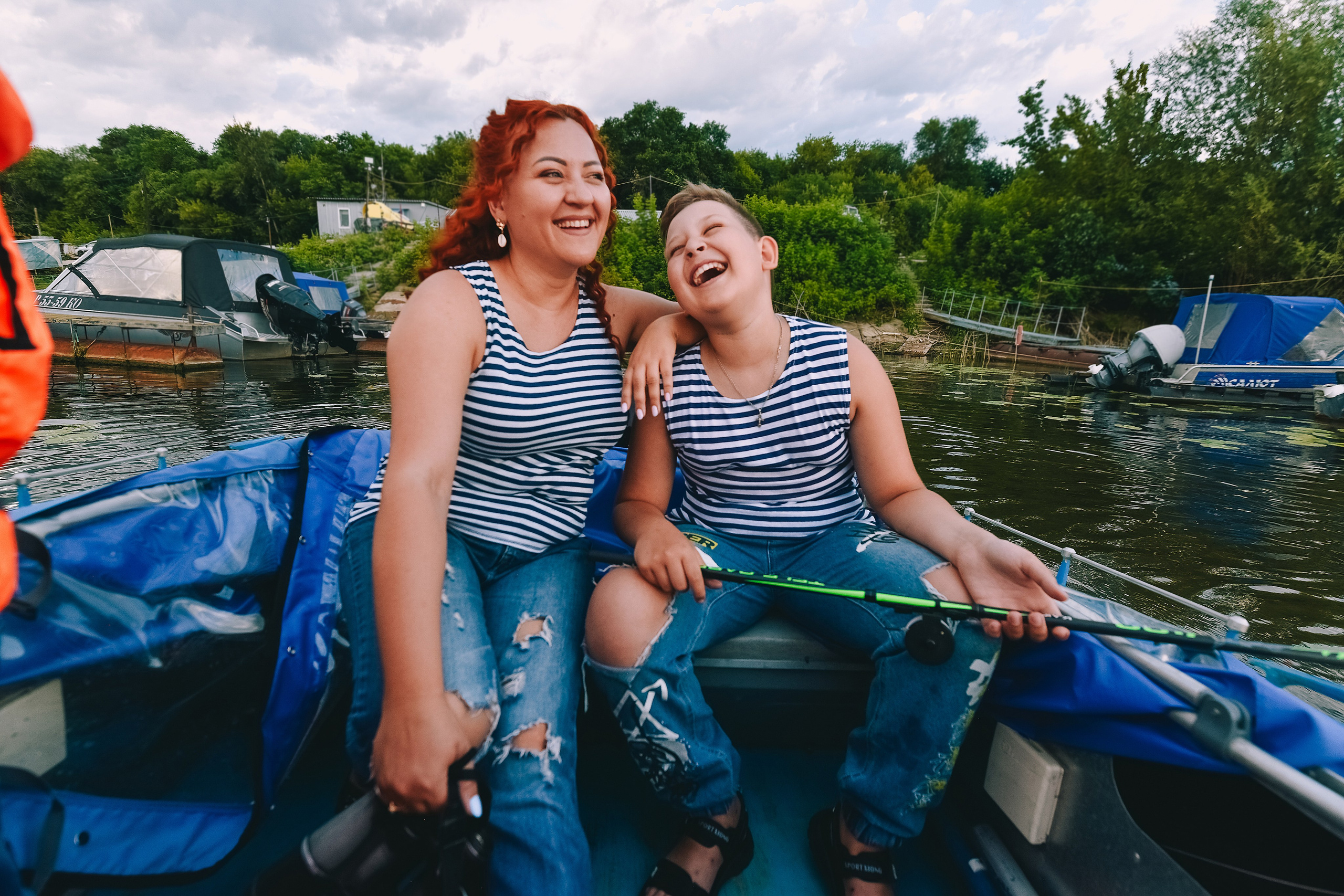 Морячки и морячка (Семья Валентины)