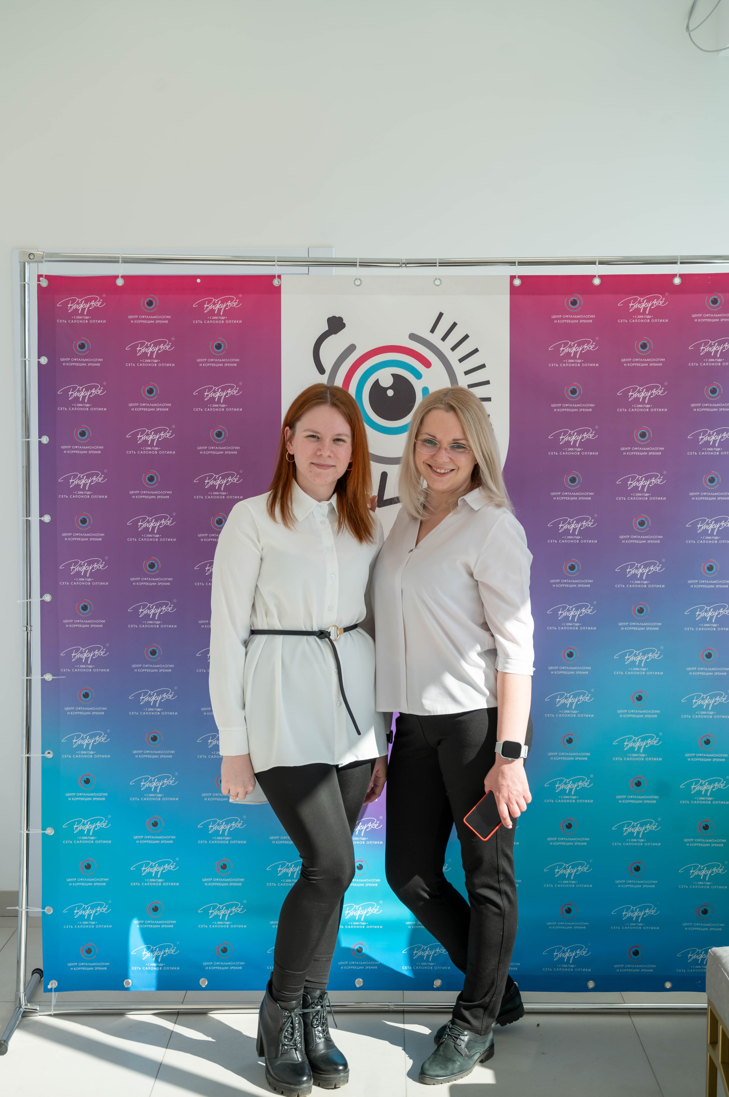 Съёмка открытия оптики