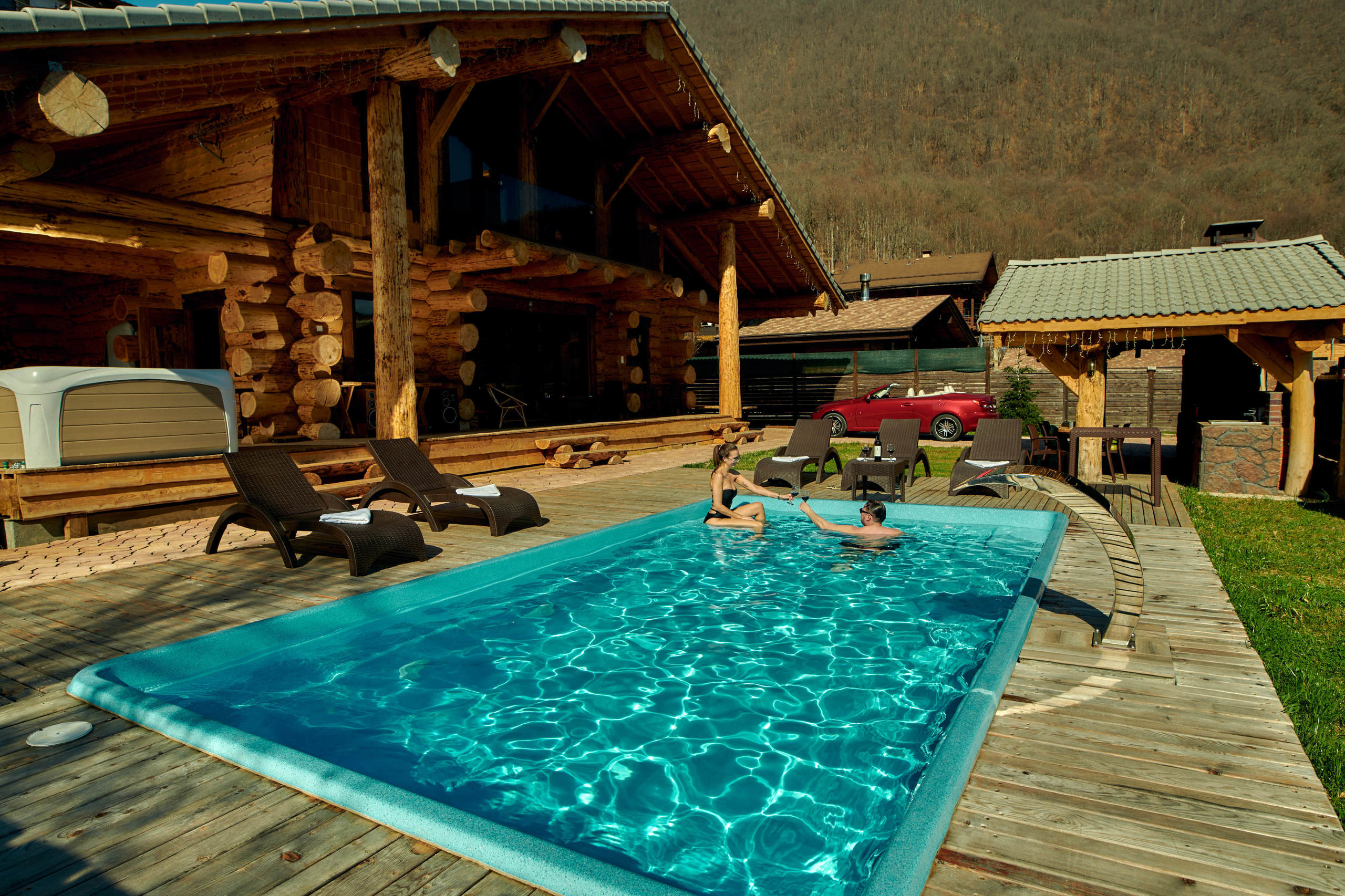 Шале в Красной Поляне. Фотограф в Сочи Дмитрий Полянский