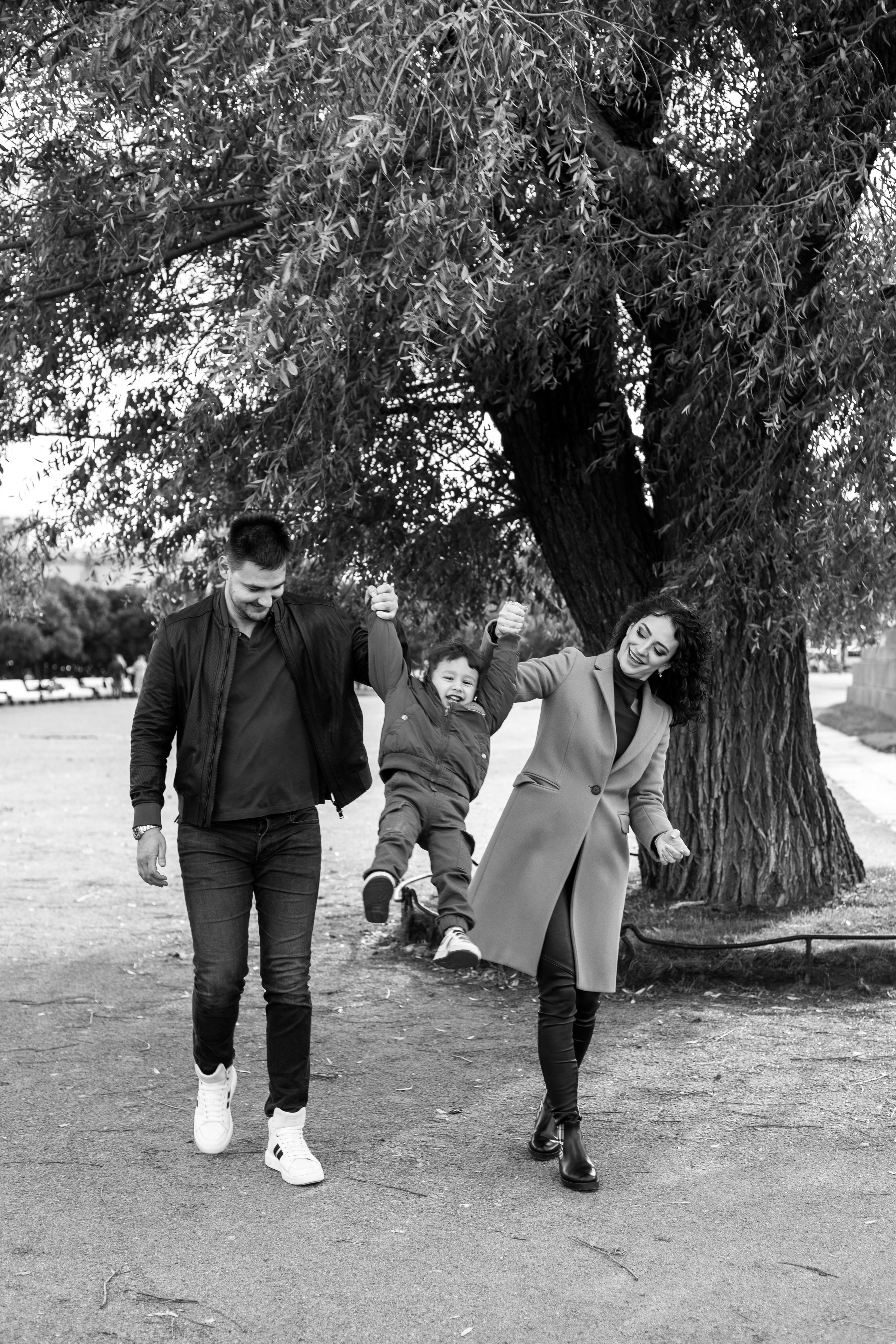 Семейная прогулка осенью на Марсовом поле. Фотограф в Санкт-Петербурге, Анна Скворцова