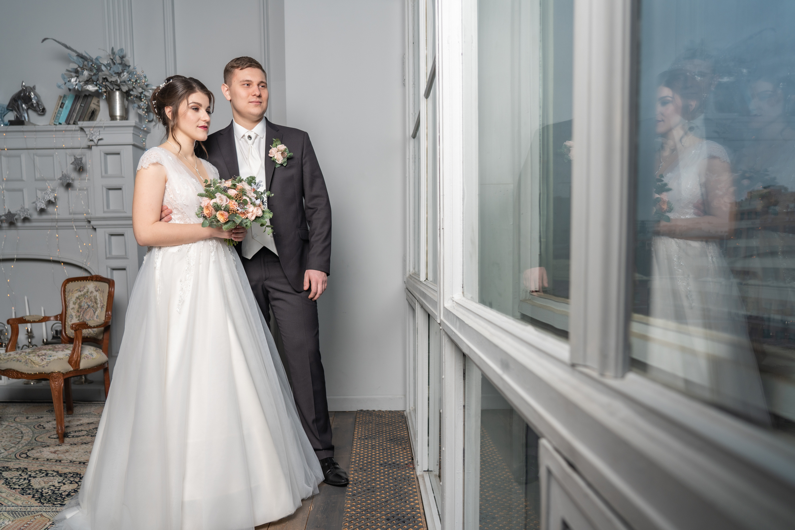 Евгений и Анастасия. Свадебный и студийный фотограф в Москве Андрей Сопрано