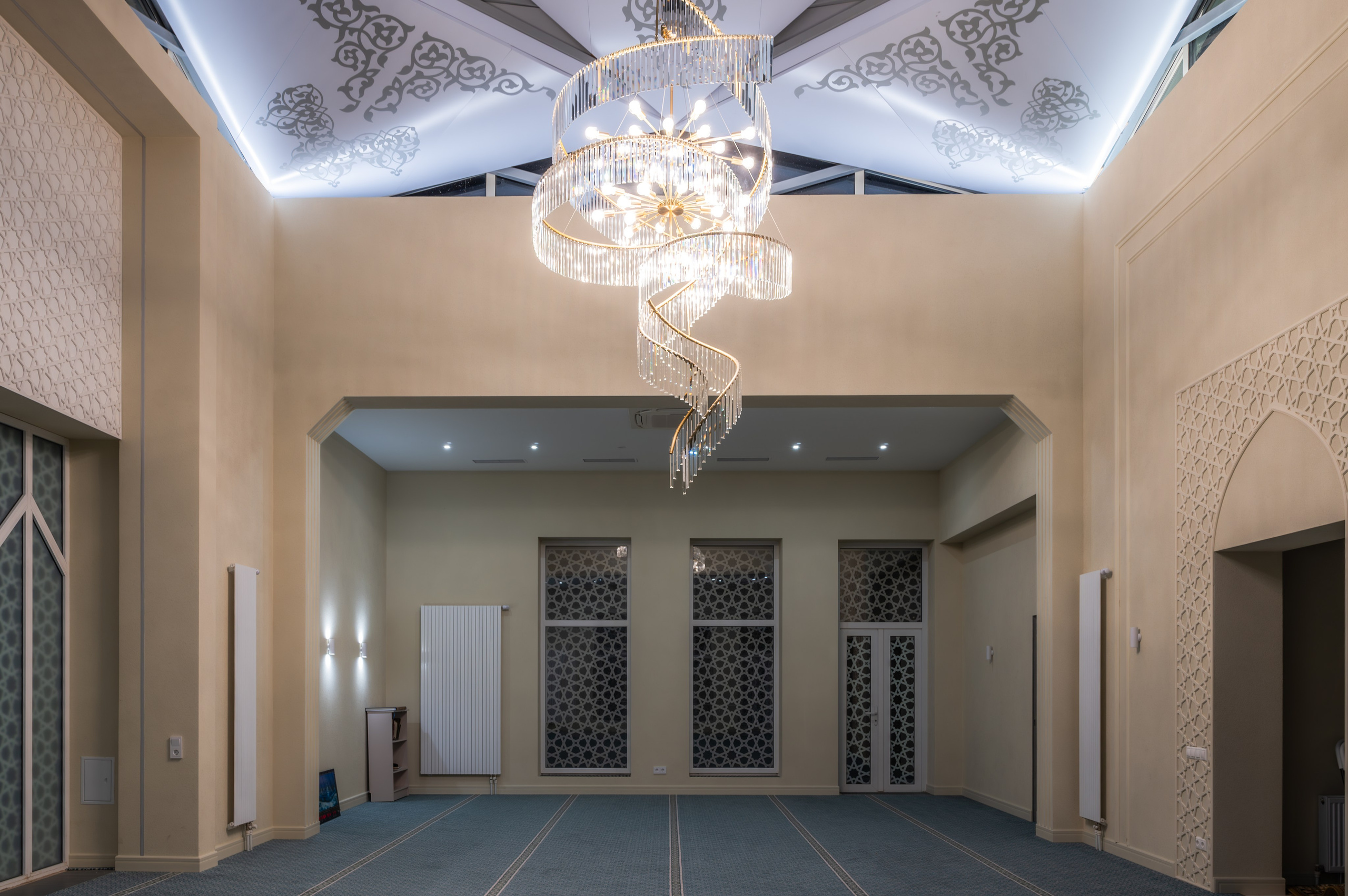 Интерьерная съёмка для мечети Изге Ай. Фотограф/видеограф Богдан Голованов