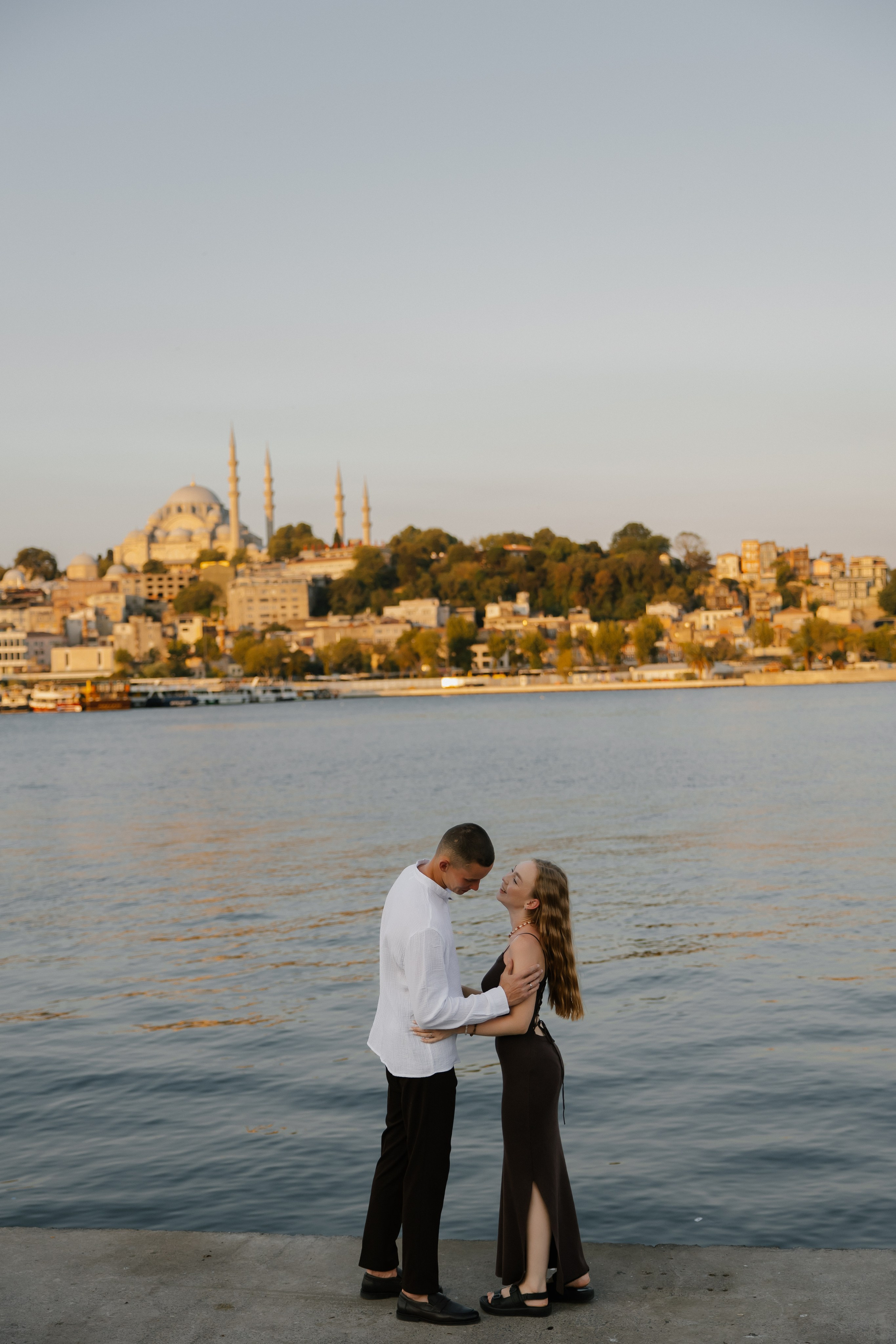 На рассвете