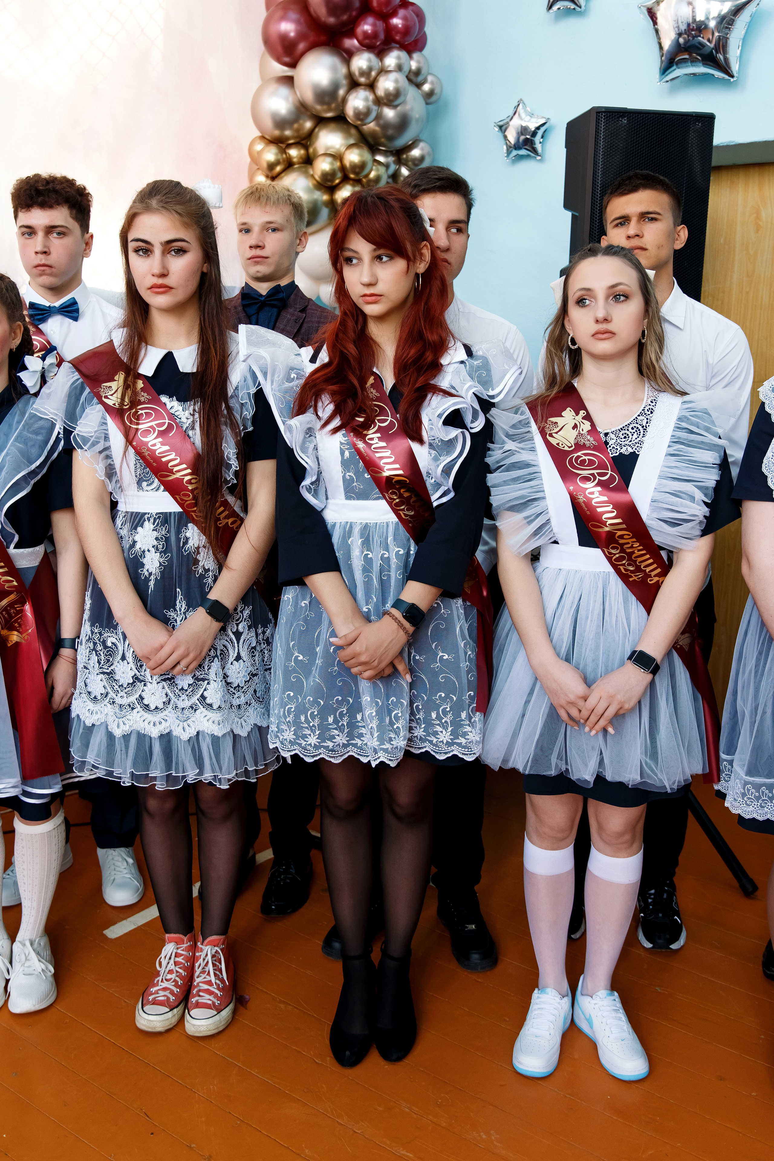 11 класс Последний звонок. Фотограф Любовь Корниенко, Примоский край