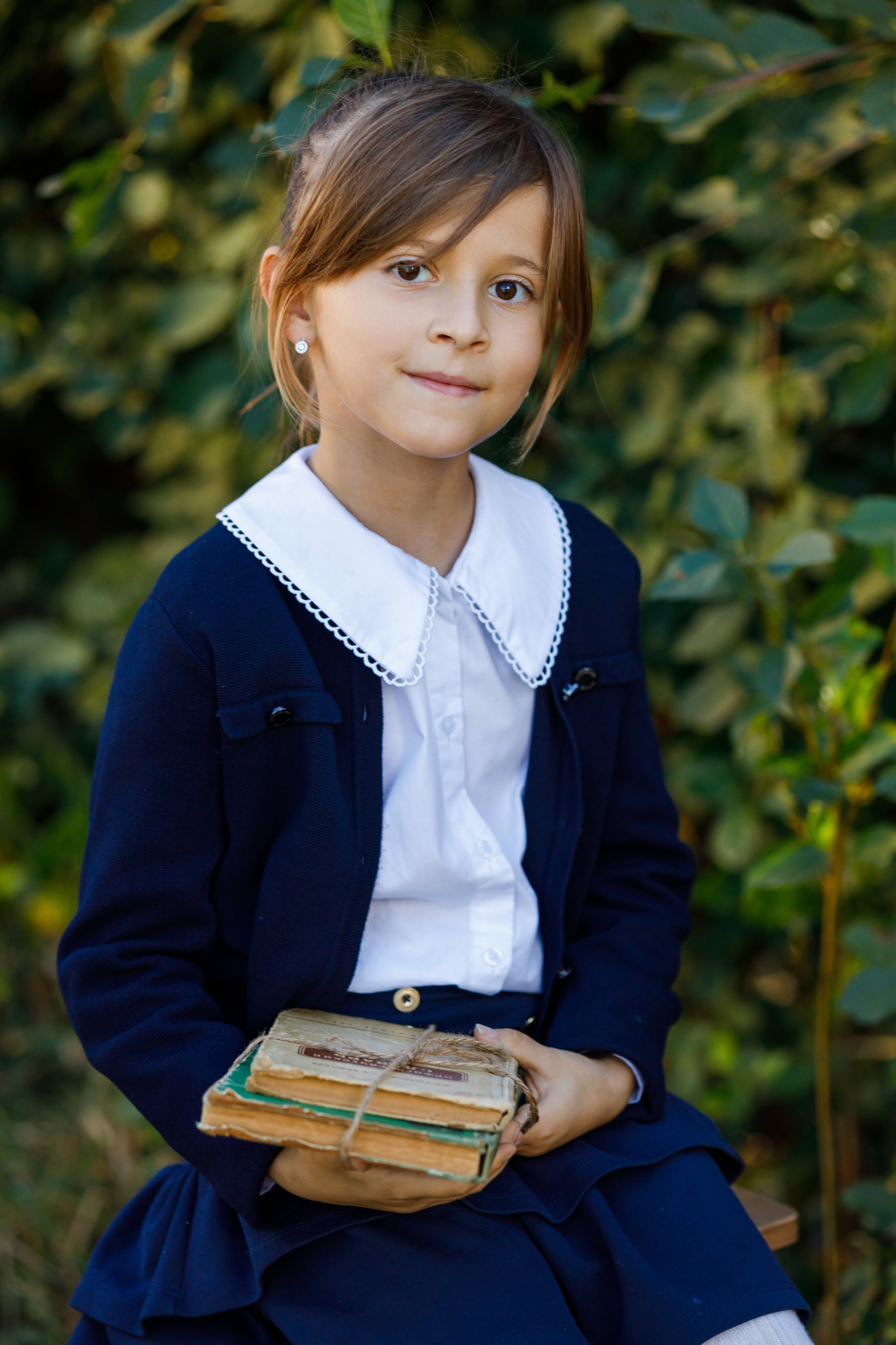 Школьная осенняя фотосессия. Профессиональная фото и видеосъемка. Москва