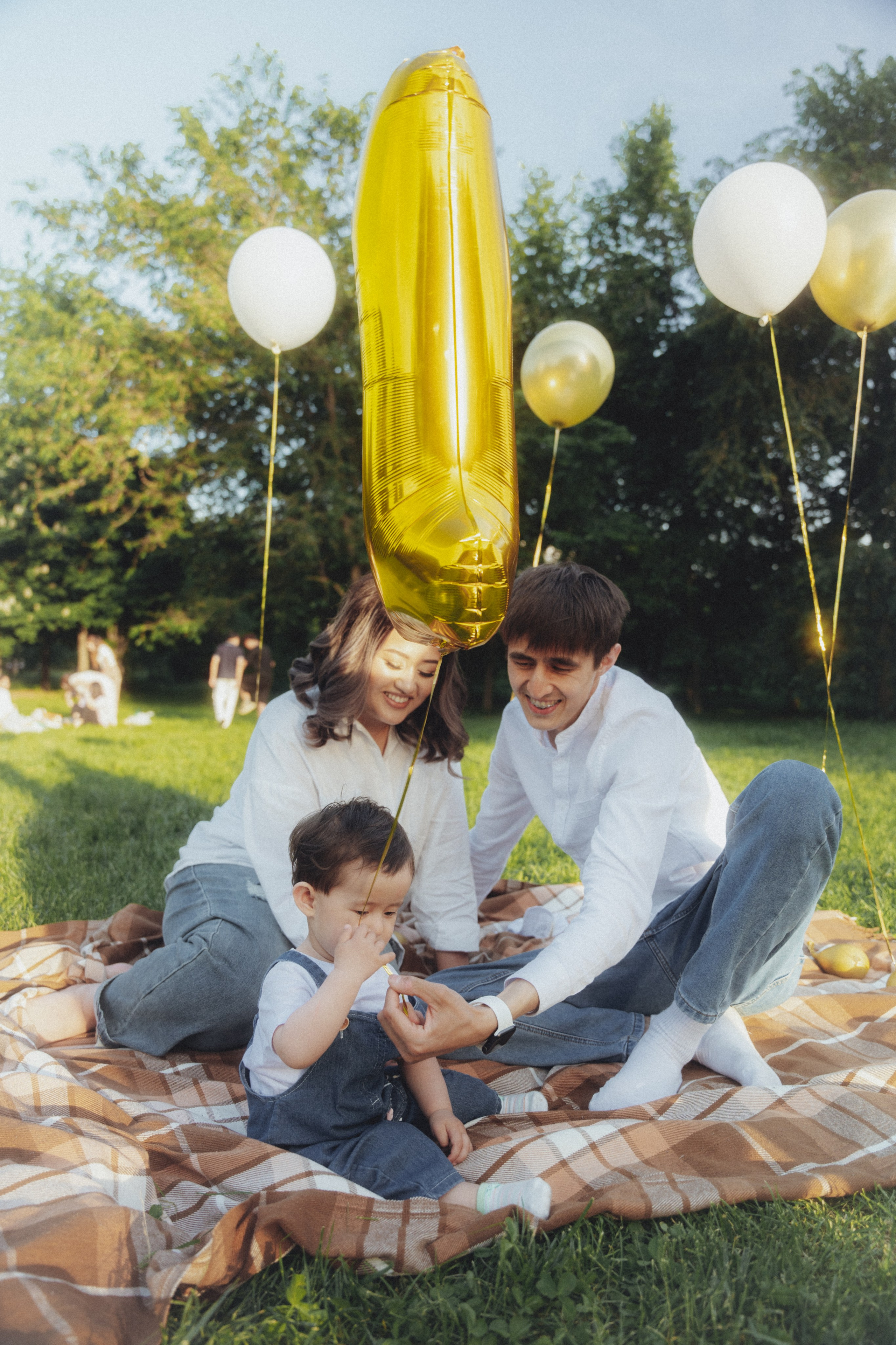 Ailuna is 1 year old