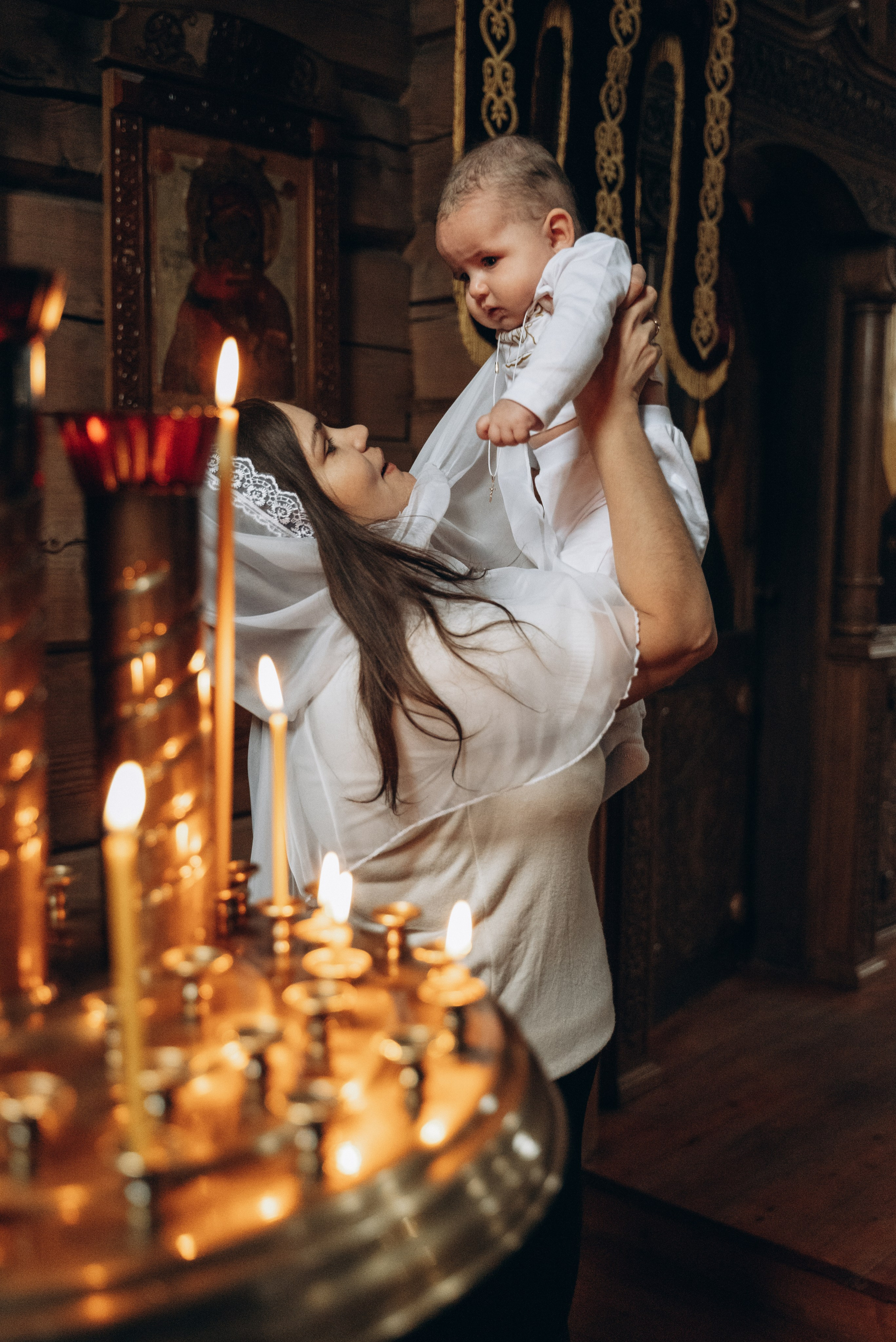 Крещение Назара. Семейный фотограф в Минске Дарья Дреко