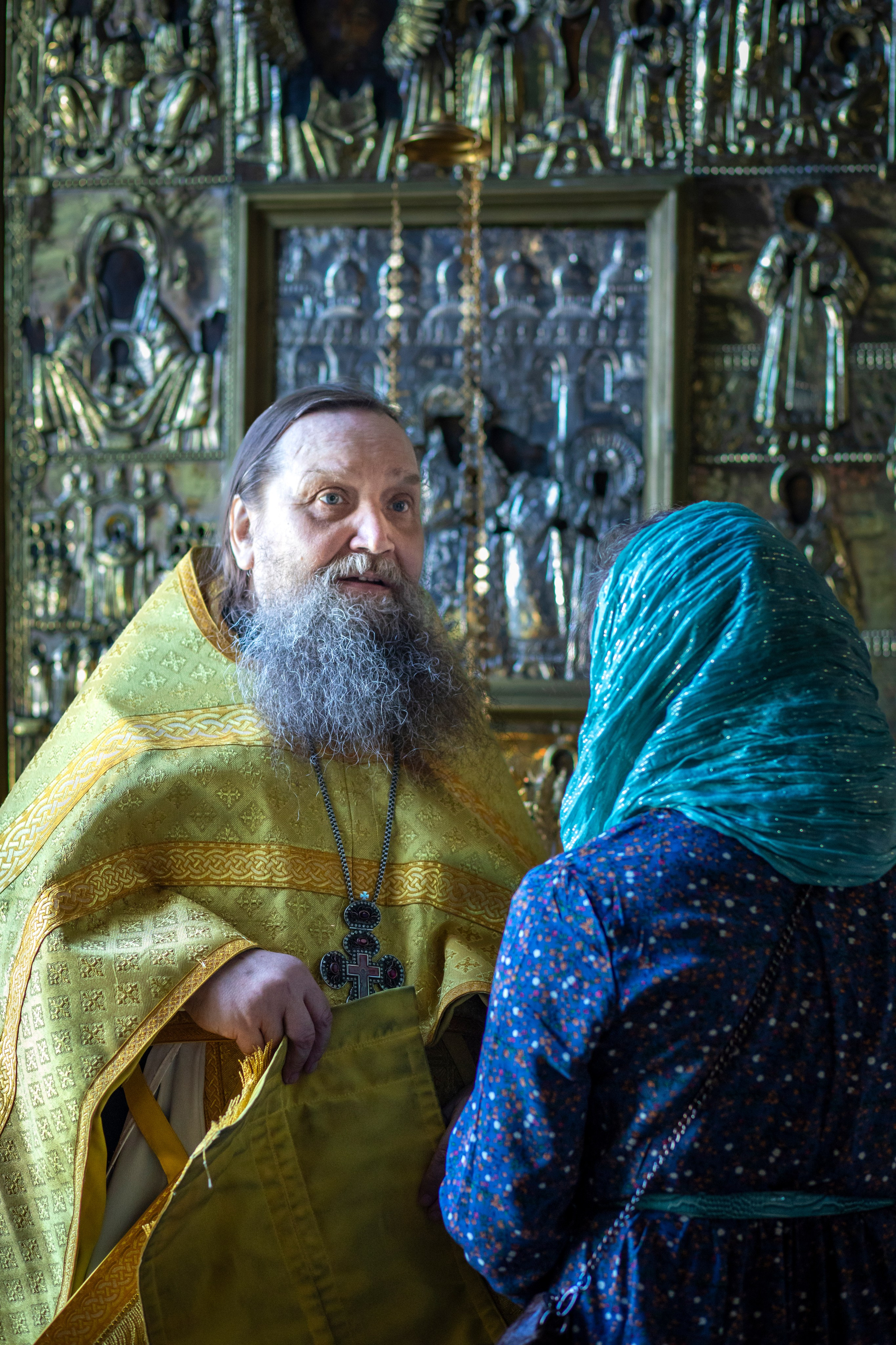 Служба епископа Александровского и Юрьев-Польского Иннокентия. Арт- фотограф Москва