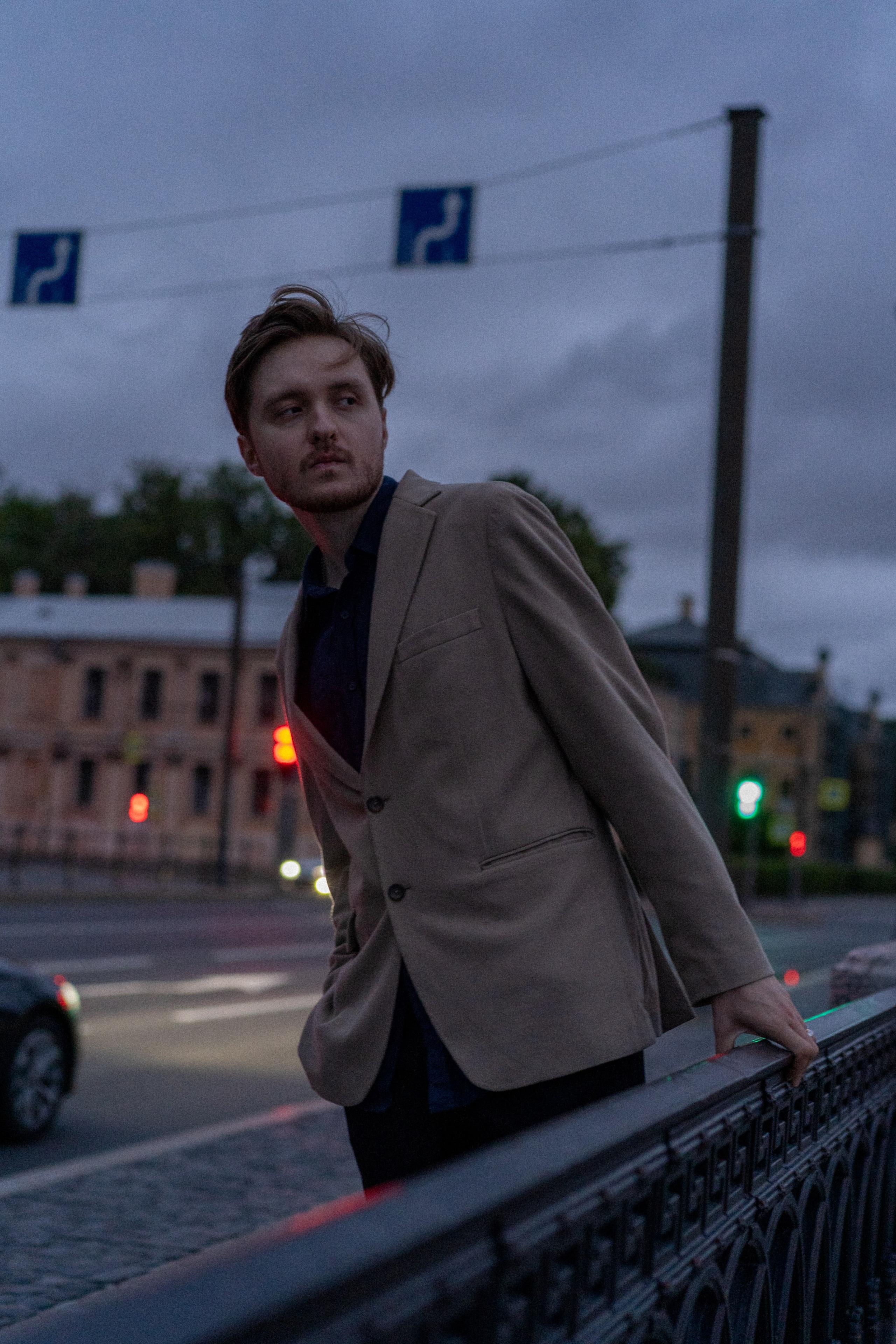 Ночная прогулка с Игорем. Фотограф Елизавета Потешкина