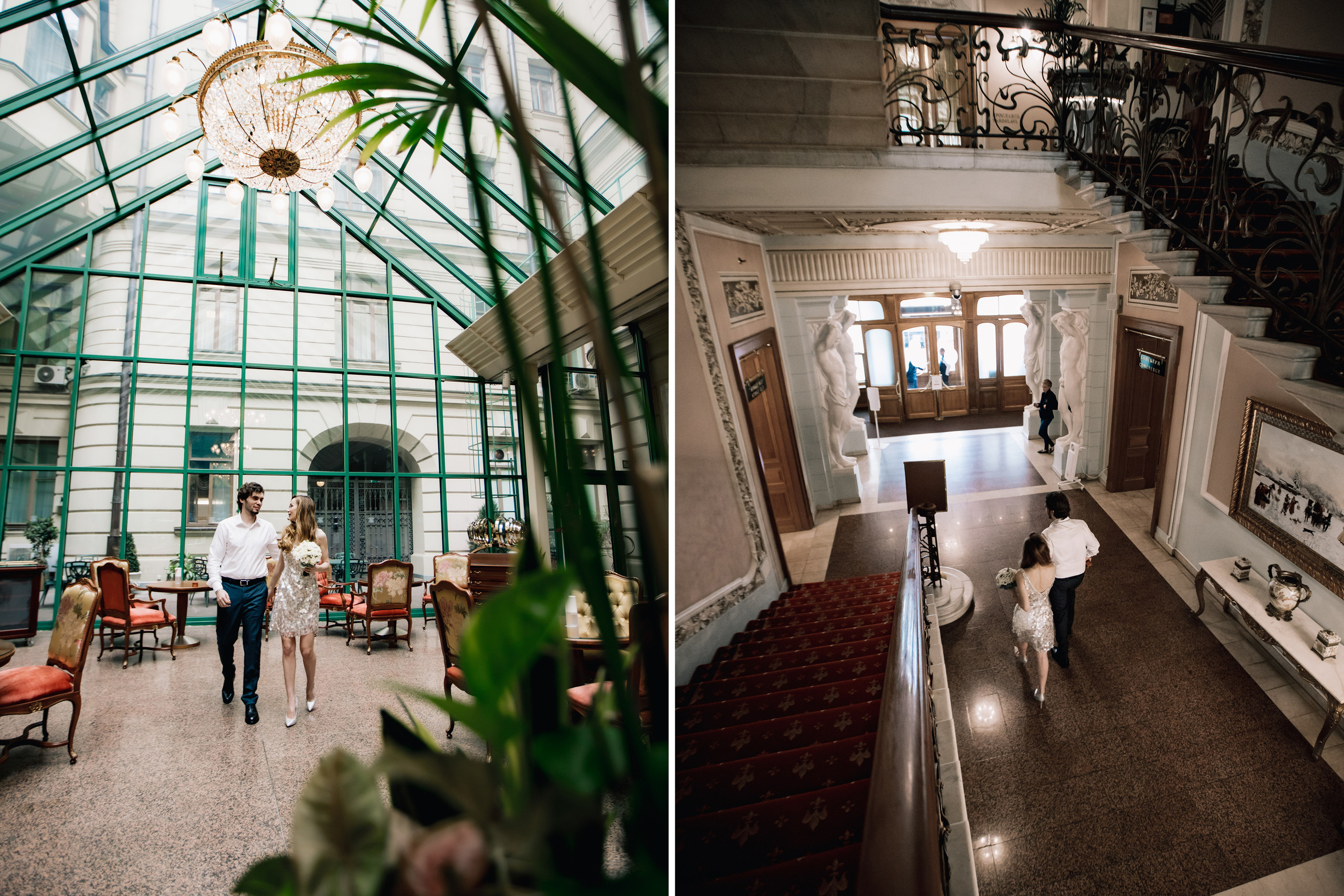 Необычная церемония регистрации брака. Ведущий на праздник в Москве / Денис Аганин