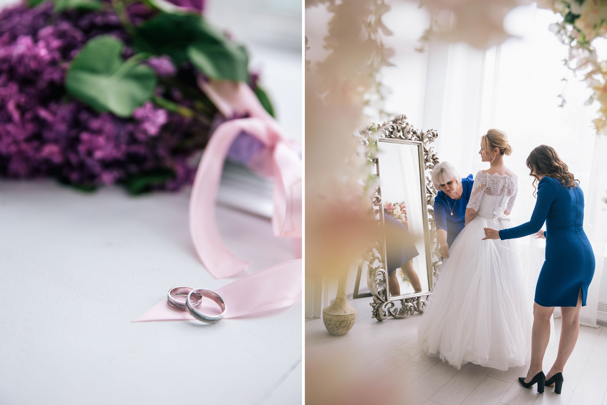 Свадебная фотосъёмка в студии. Ведущий на праздник в Москве / Денис Аганин